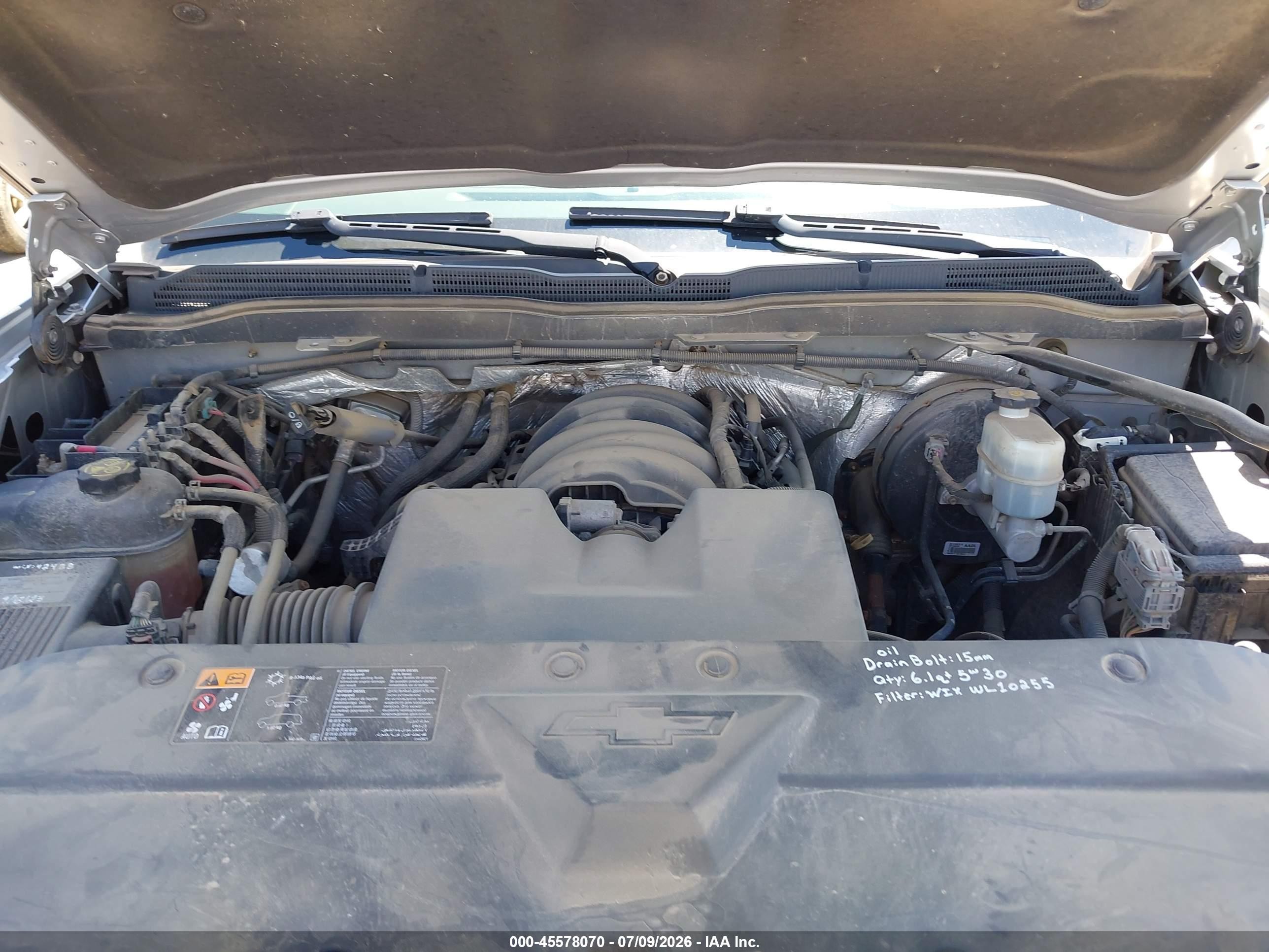 2014 Chevrolet Silverado 1500 Lt Silver vin: 1GCVKREH0EZ210880