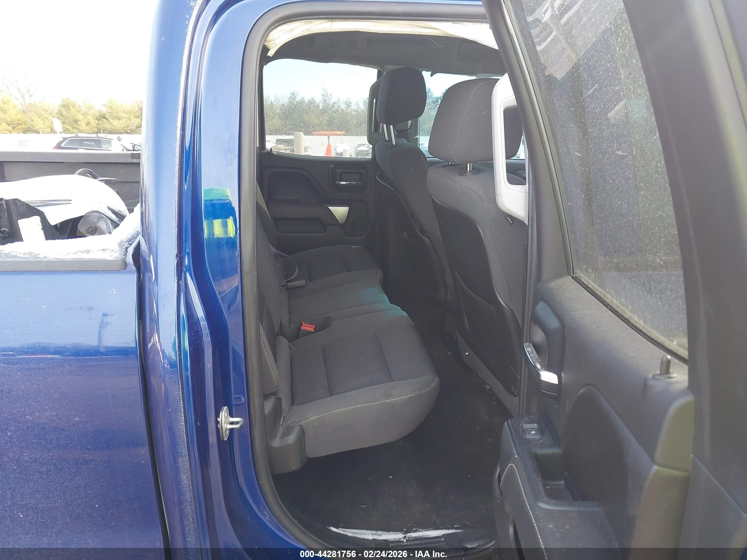 2014 Chevrolet Silverado 1500 1lt Blue vin: 1GCVKREH0EZ252594