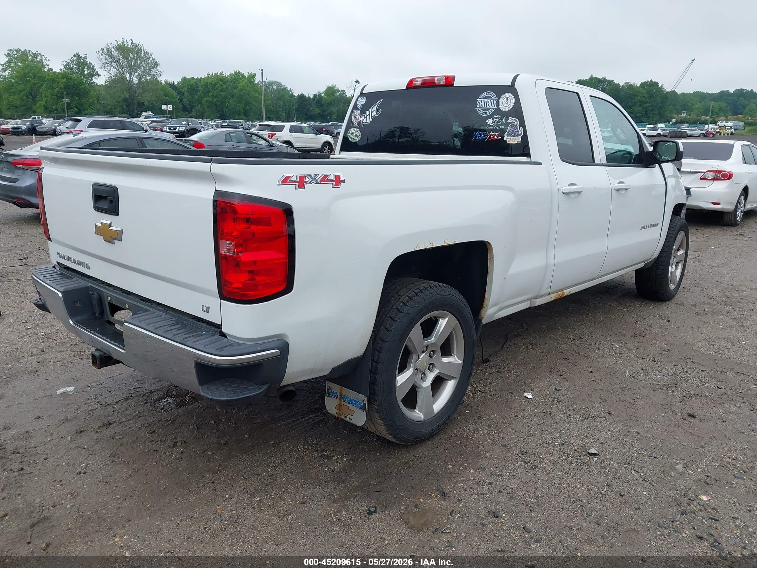 2014 Chevrolet Silverado 1500 Lt Белый vin: 1GCVKREH0EZ298121