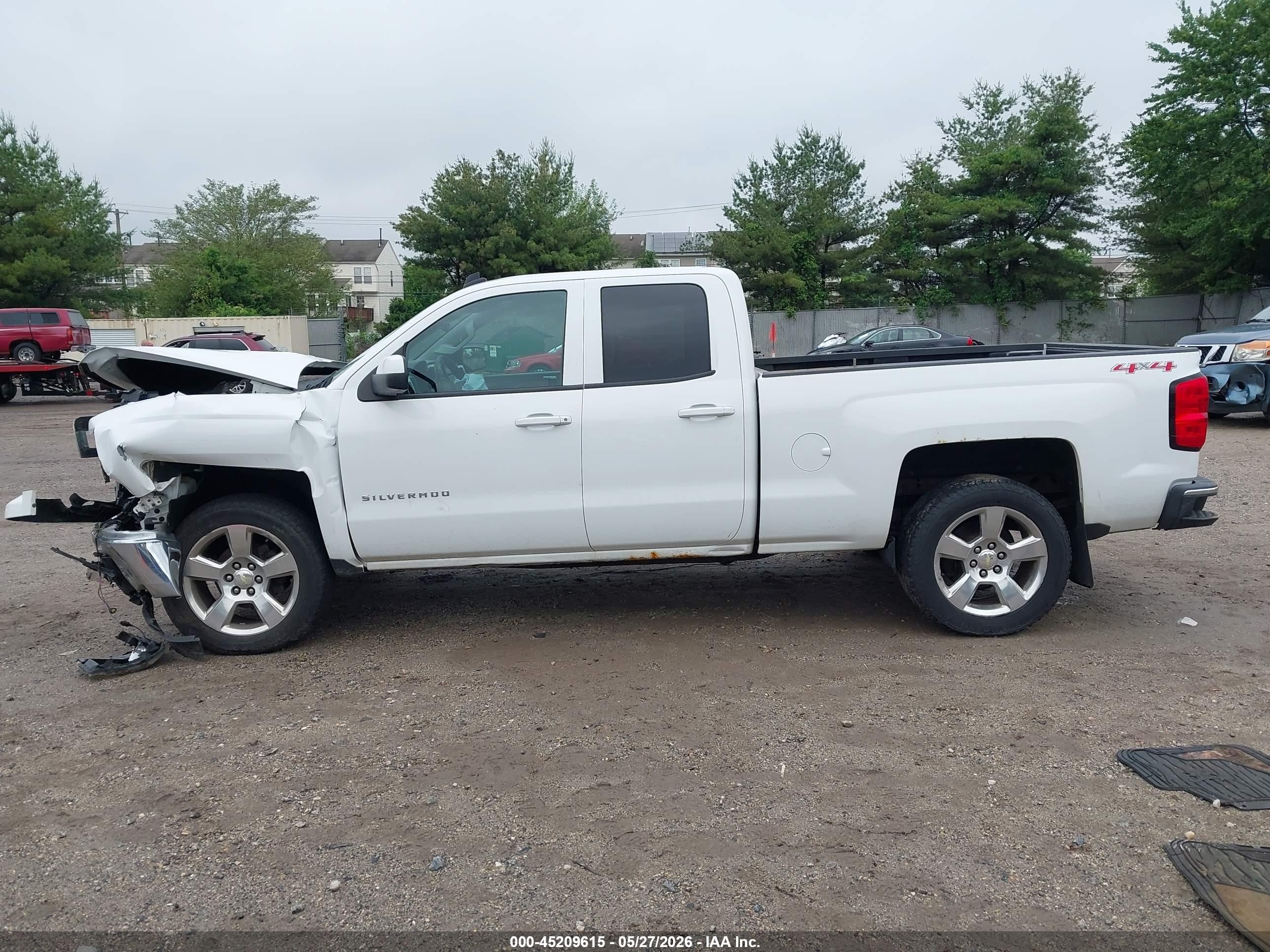 2014 Chevrolet Silverado 1500 Lt Белый vin: 1GCVKREH0EZ298121