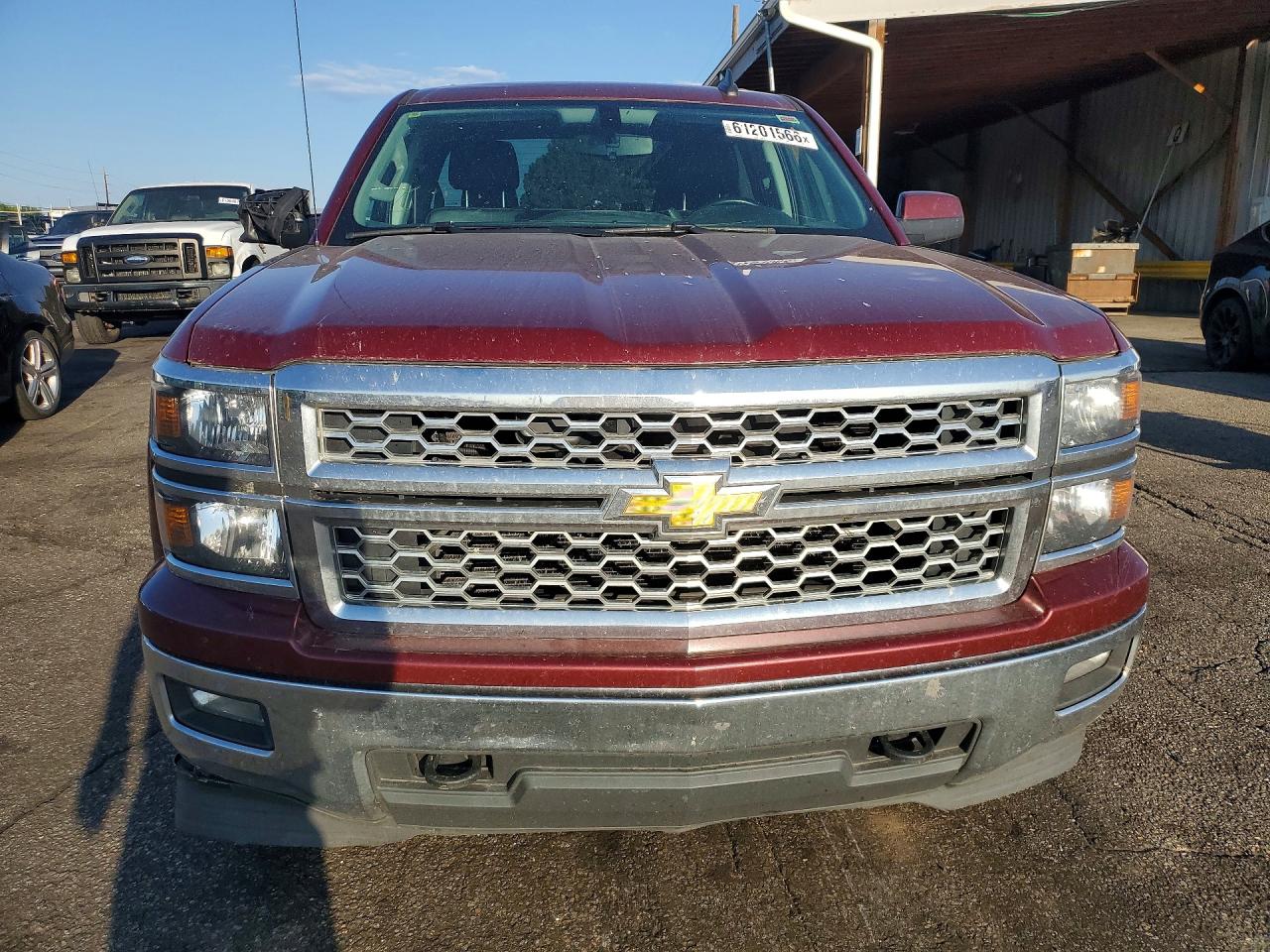 2015 Chevrolet Silverado K1500 Lt Бордовый vin: 1GCVKREH0FZ178515