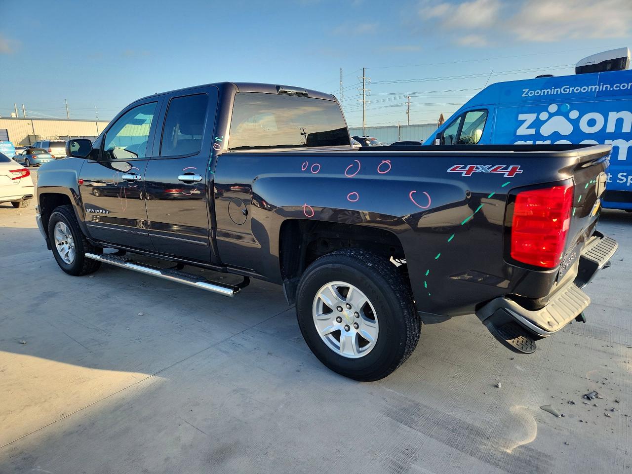 2015 Chevrolet Silverado K1500 Lt Gray vin: 1GCVKREH0FZ203672