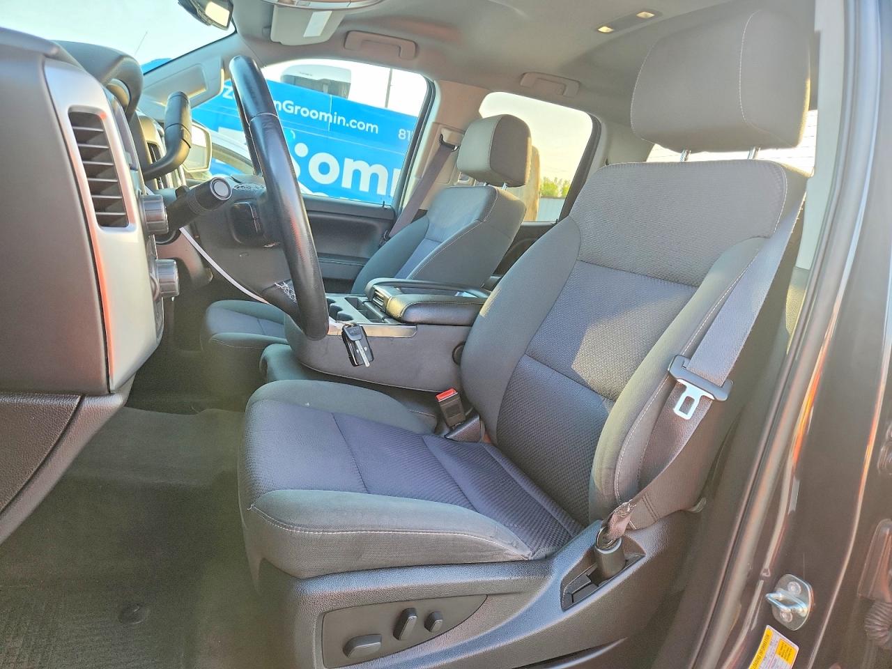 2015 Chevrolet Silverado K1500 Lt Gray vin: 1GCVKREH0FZ203672