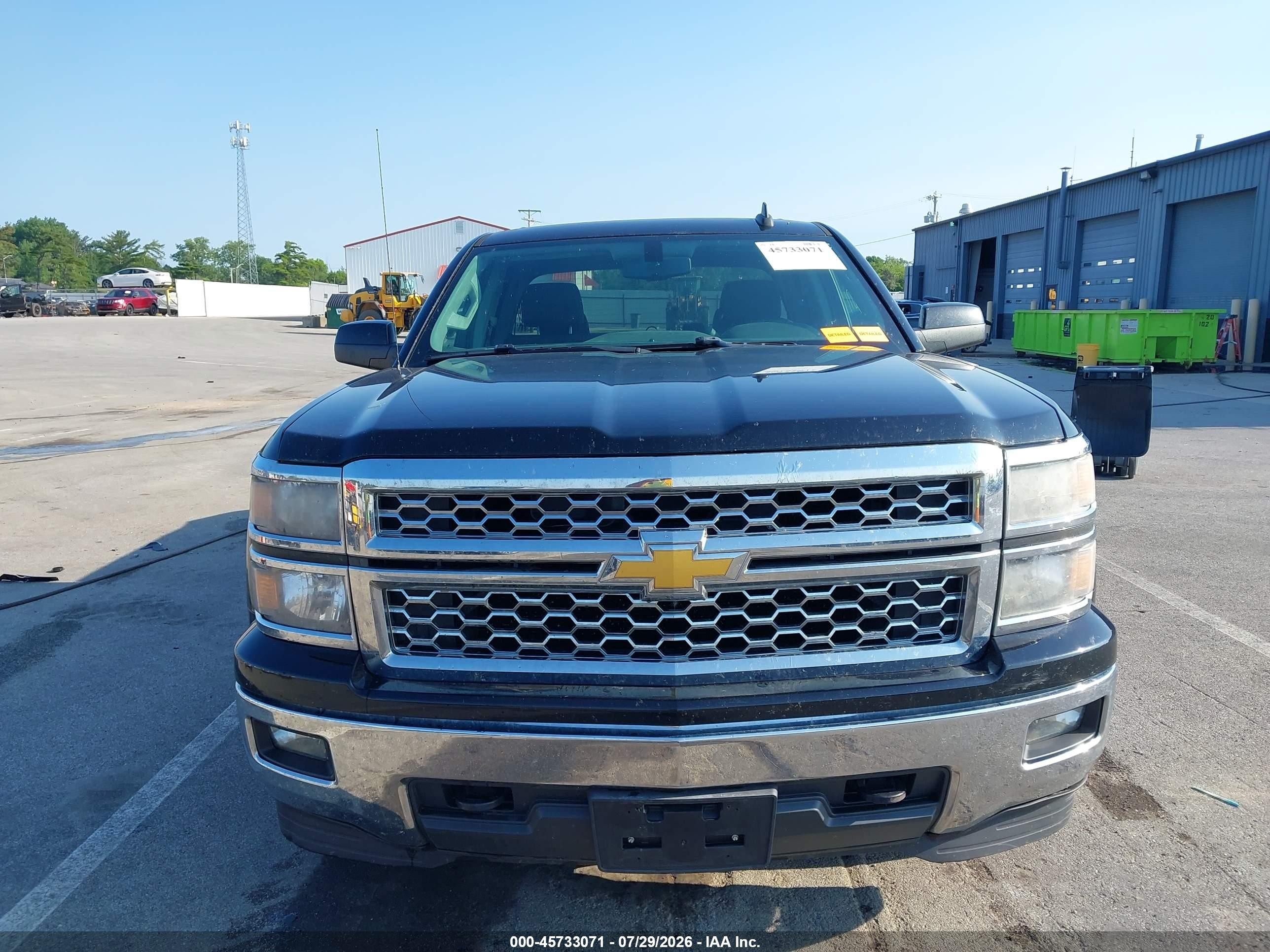 2015 Chevrolet Silverado 1500 Lt Black vin: 1GCVKREH0FZ225672
