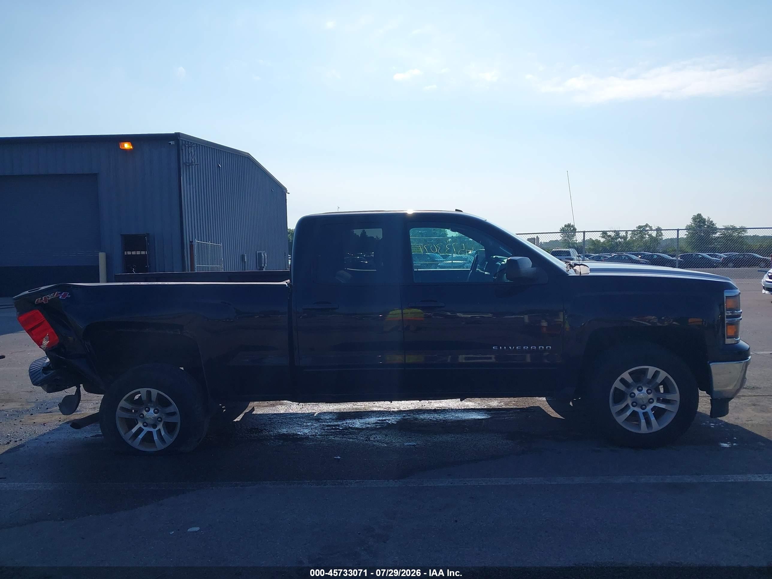 2015 Chevrolet Silverado 1500 Lt Black vin: 1GCVKREH0FZ225672