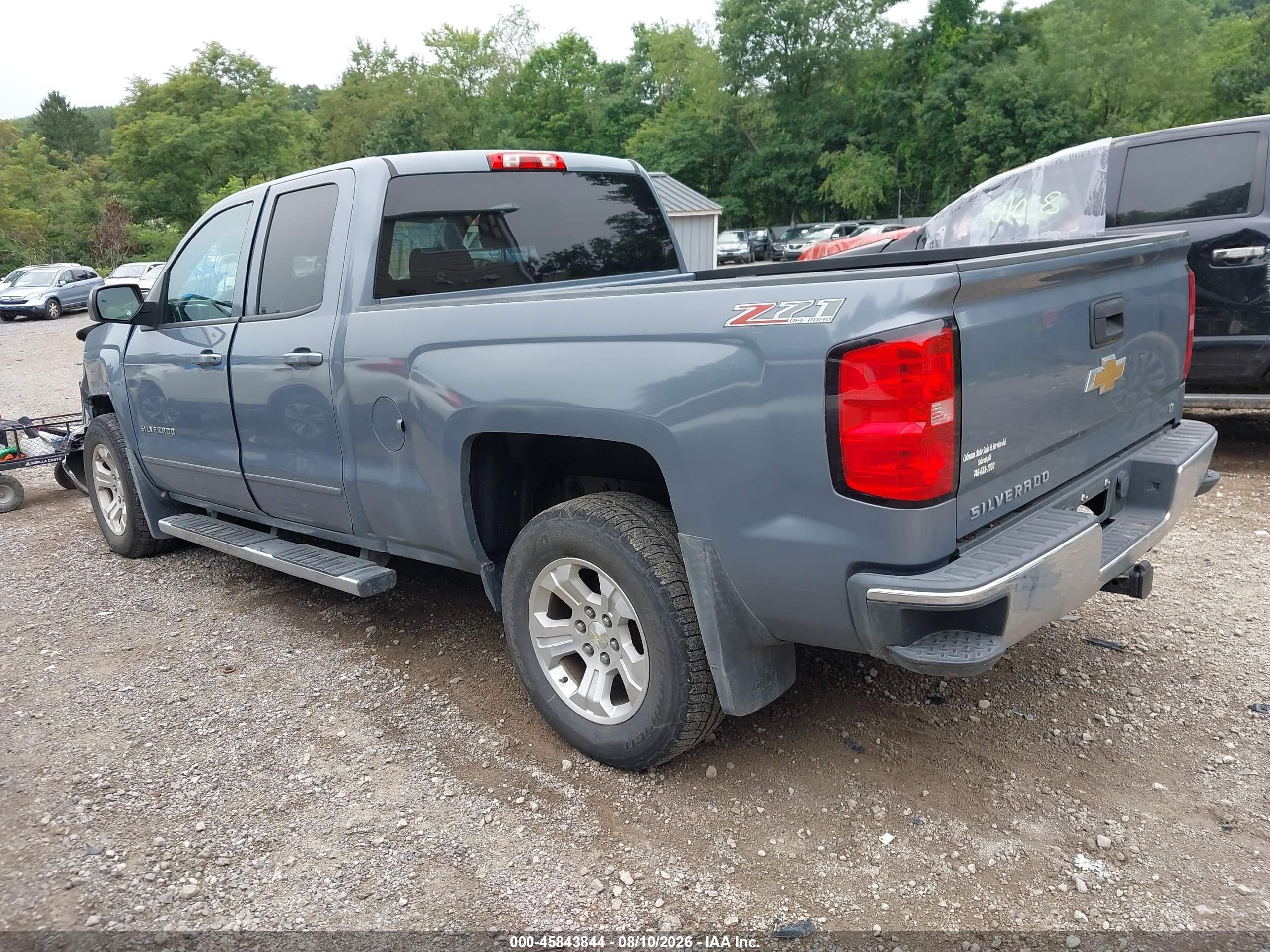 2015 Chevrolet Silverado 1500 Lt Teal vin: 1GCVKREH0FZ267355