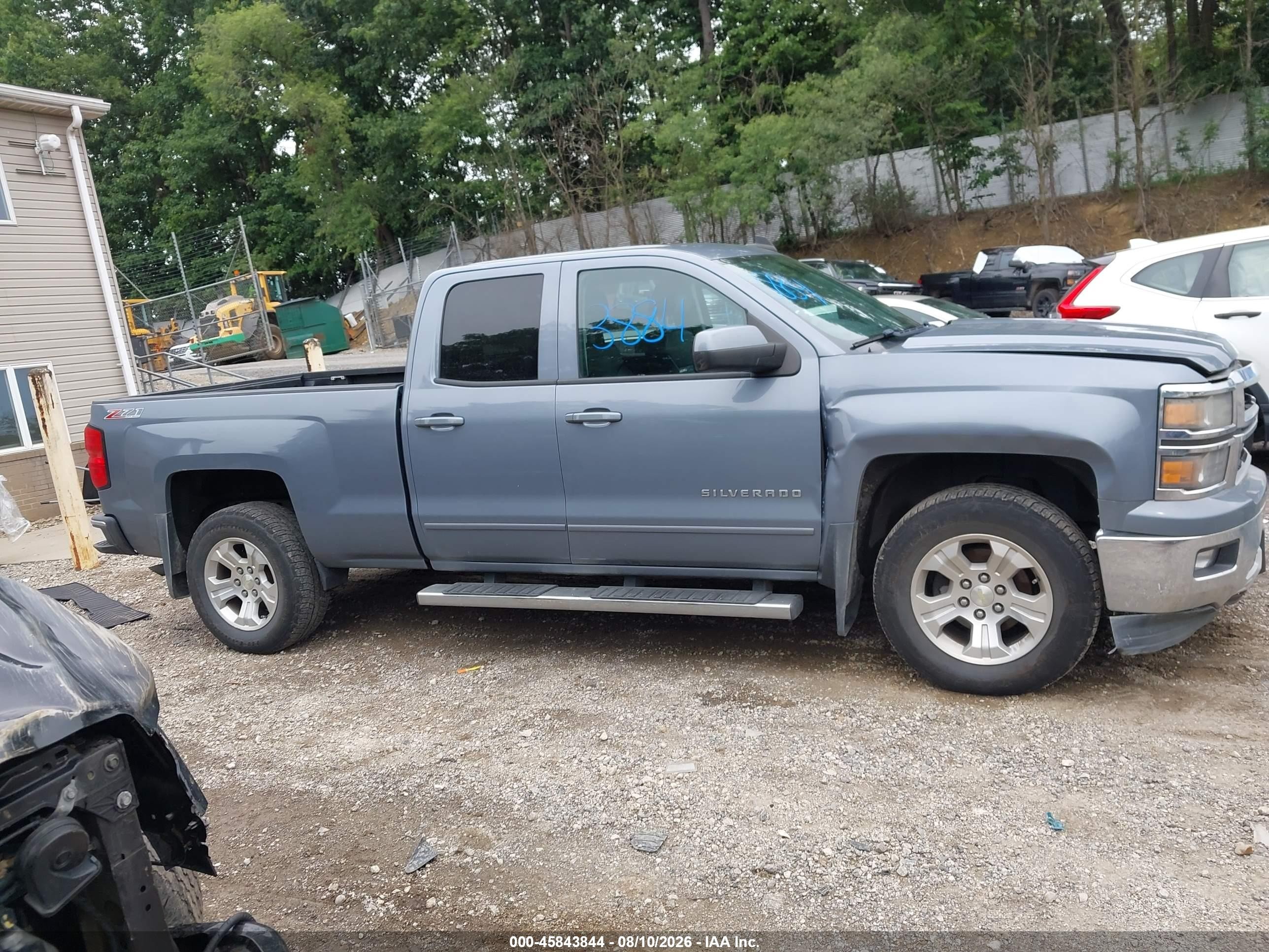 2015 Chevrolet Silverado 1500 Lt Teal vin: 1GCVKREH0FZ267355