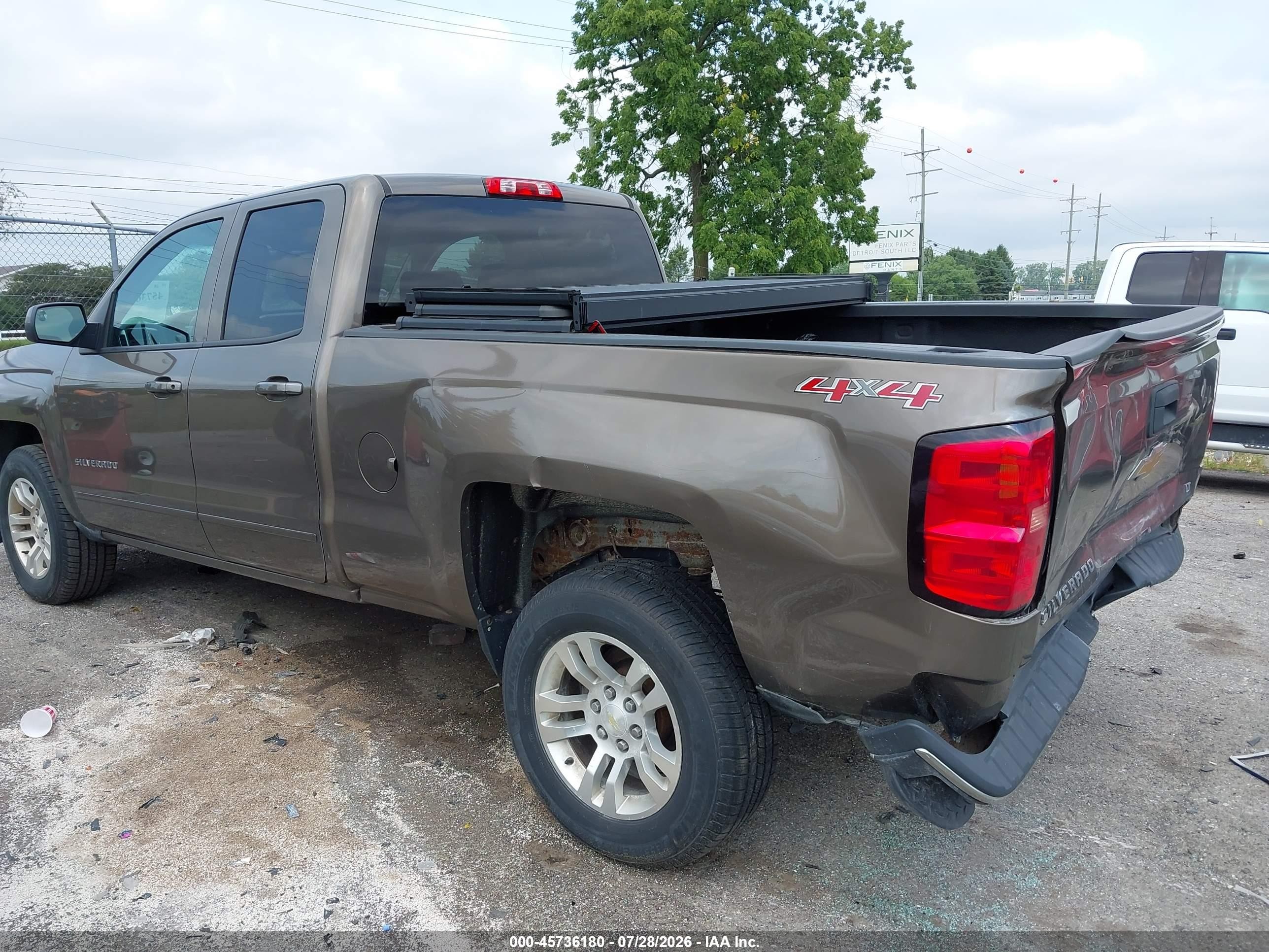 2015 Chevrolet Silverado 1500 Lt Gray vin: 1GCVKREH1FZ381767
