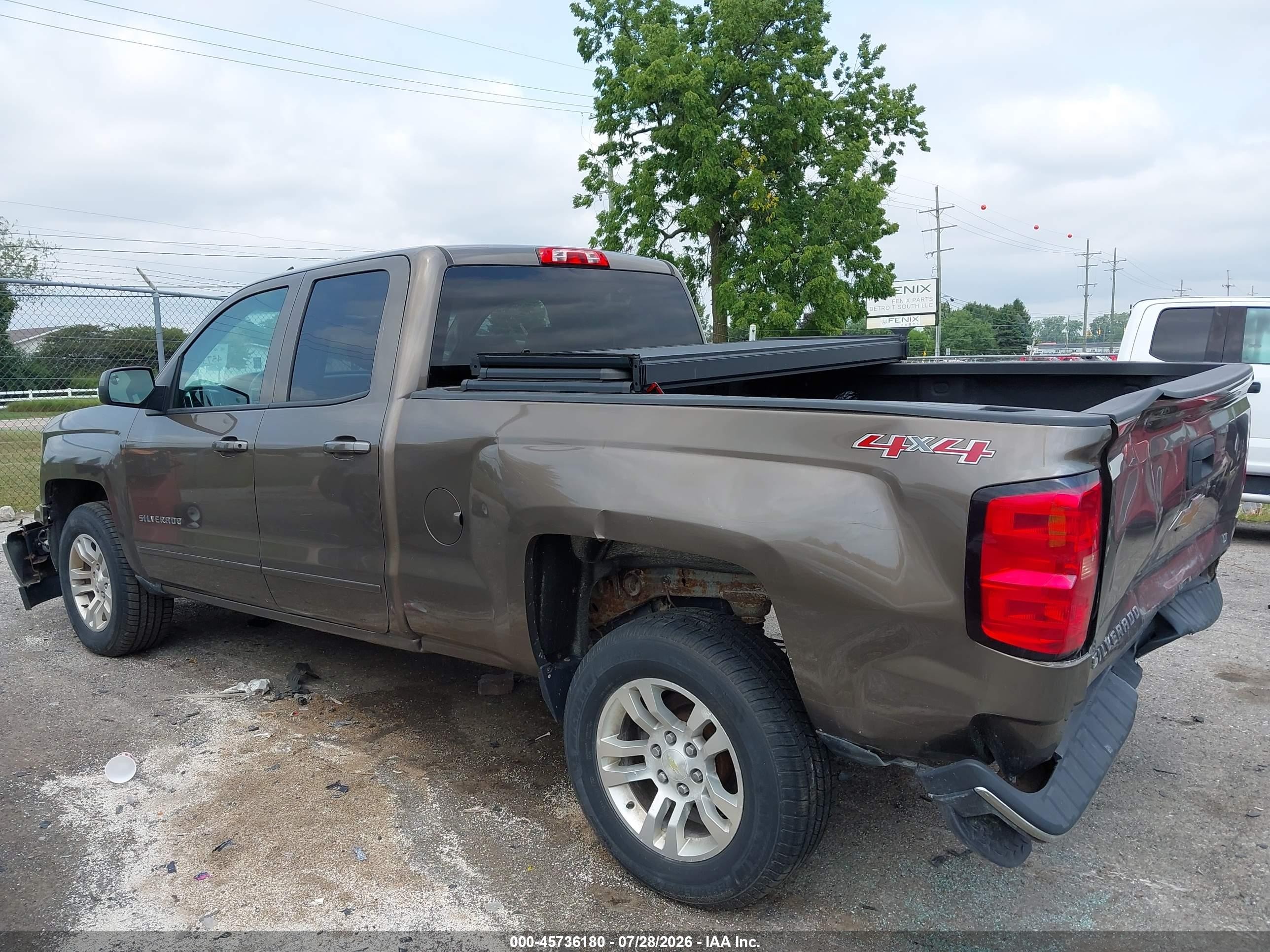 2015 Chevrolet Silverado 1500 Lt Gray vin: 1GCVKREH1FZ381767