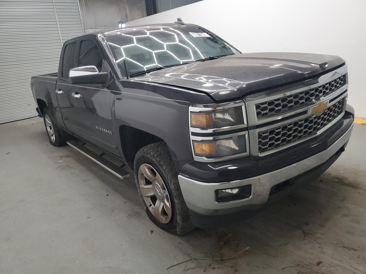 2015 Chevrolet Silverado K1500 Lt Gray vin: 1GCVKREH1FZ406943 Damage: Right Front Fender, Chipped, 3