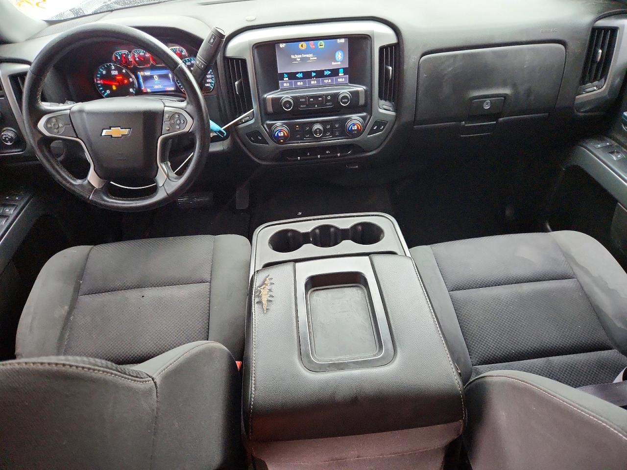 2014 Chevrolet Silverado K1500 Lt White vin: 1GCVKREH2EZ114314