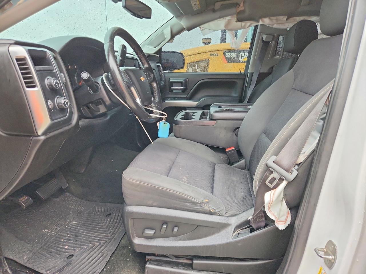 2014 Chevrolet Silverado K1500 Lt White vin: 1GCVKREH2EZ114314