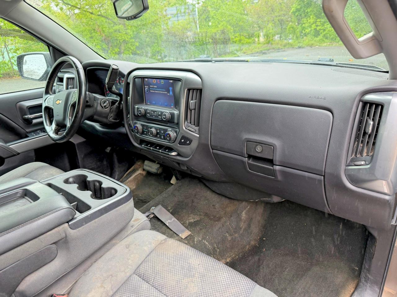 2014 Chevrolet Silverado K1500 Lt Gray vin: 1GCVKREH2EZ116340