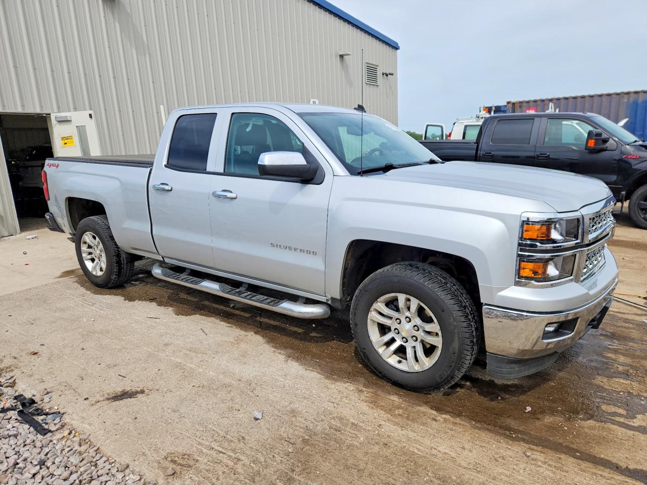 2014 Chevrolet Silverado K1500 Lt Silver vin: 1GCVKREH2EZ151752