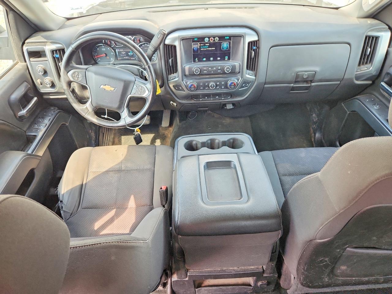 2014 Chevrolet Silverado K1500 Lt White vin: 1GCVKREH2EZ188378
