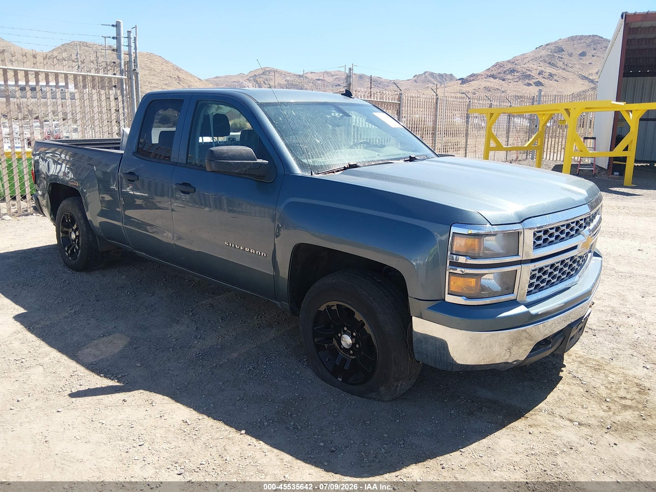 2014 Chevrolet Silverado 1500 Lt Blue vin: 1GCVKREH2EZ328851