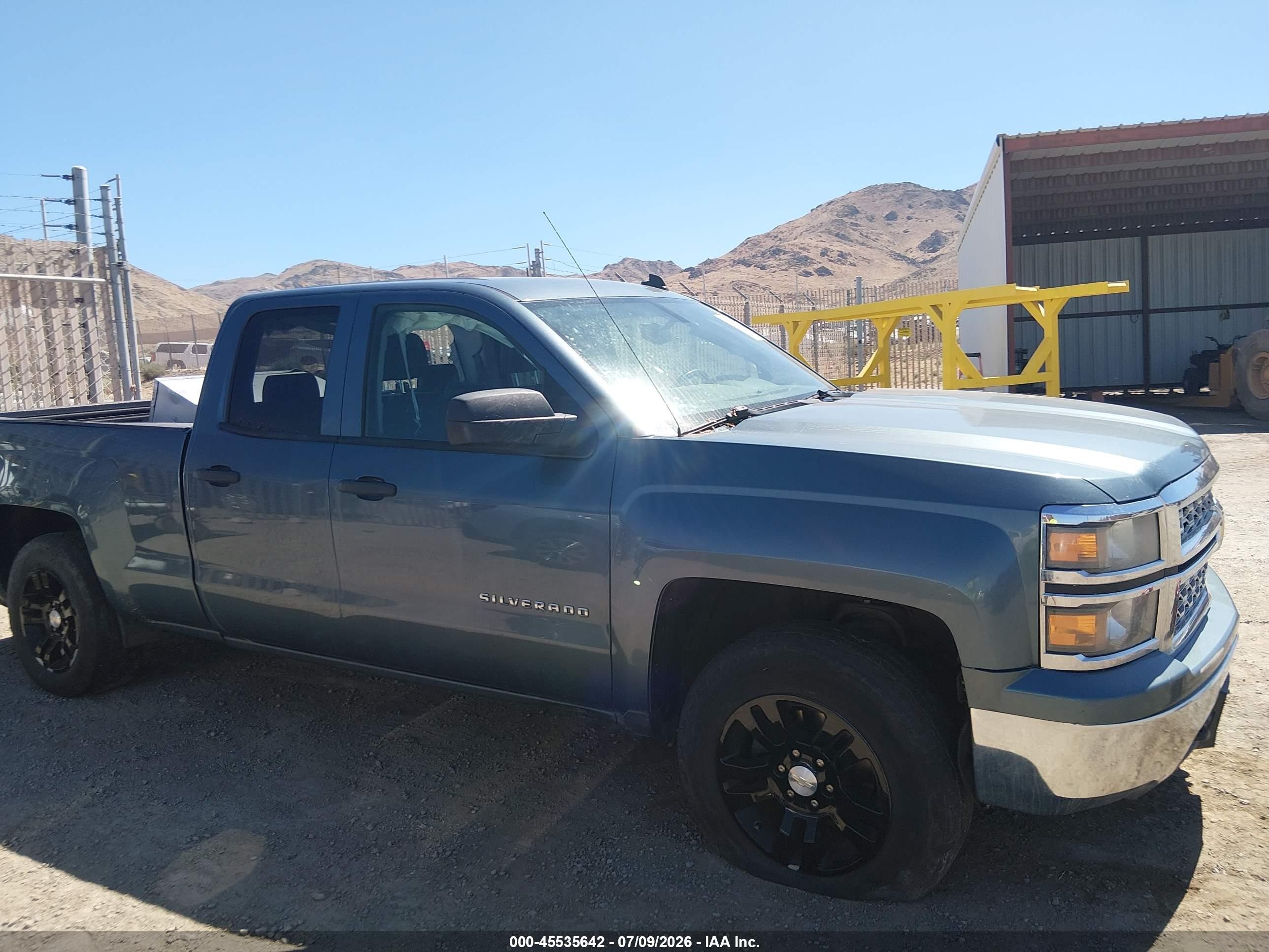 2014 Chevrolet Silverado 1500 Lt Синий vin: 1GCVKREH2EZ328851