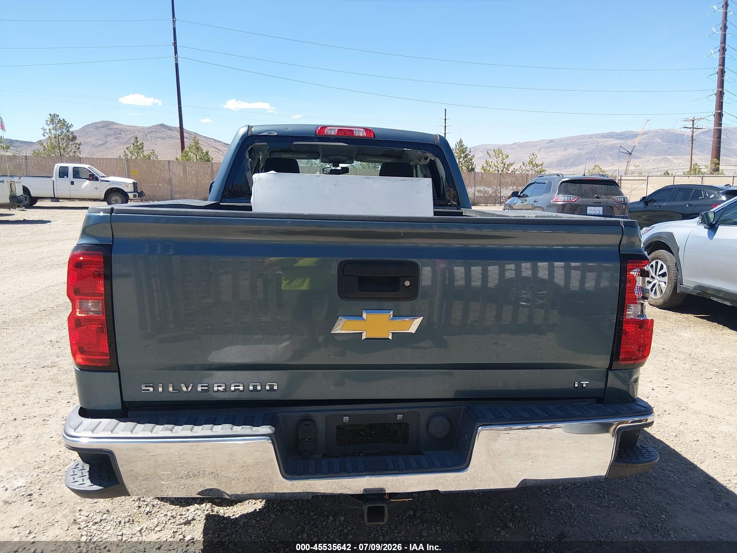 2014 Chevrolet Silverado 1500 Lt Синий vin: 1GCVKREH2EZ328851