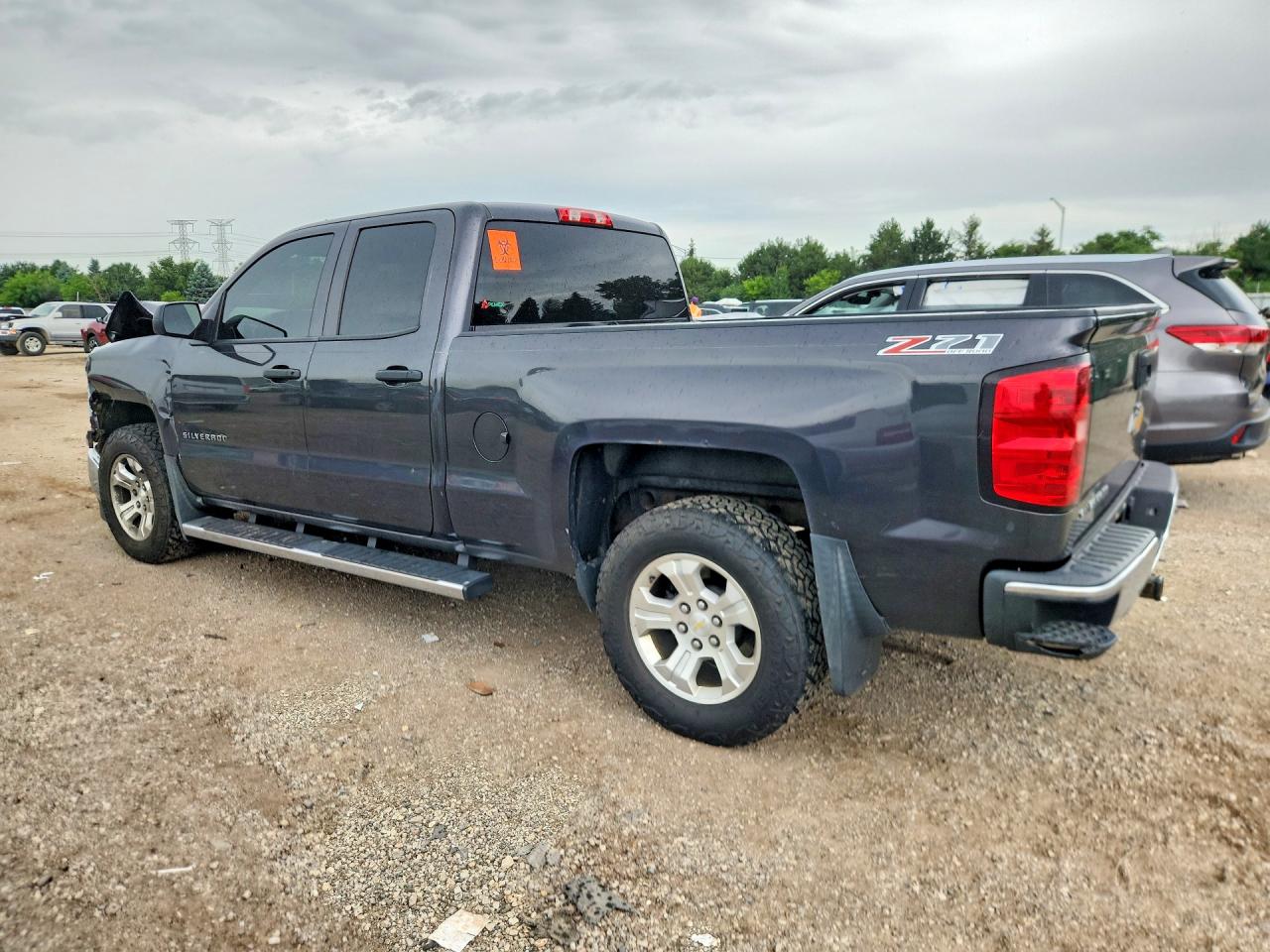 2014 Chevrolet Silverado K1500 Lt Charcoal vin: 1GCVKREH2EZ382103