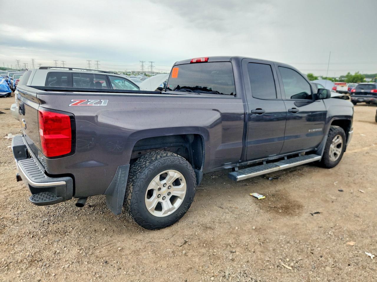 2014 Chevrolet Silverado K1500 Lt Charcoal vin: 1GCVKREH2EZ382103