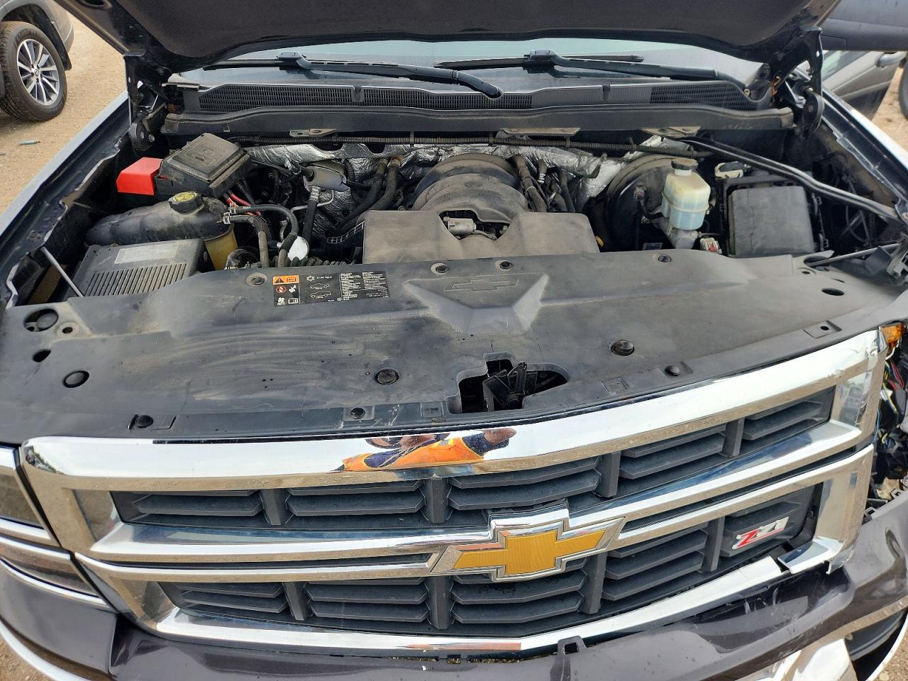 2014 Chevrolet Silverado K1500 Lt Charcoal vin: 1GCVKREH2EZ382103