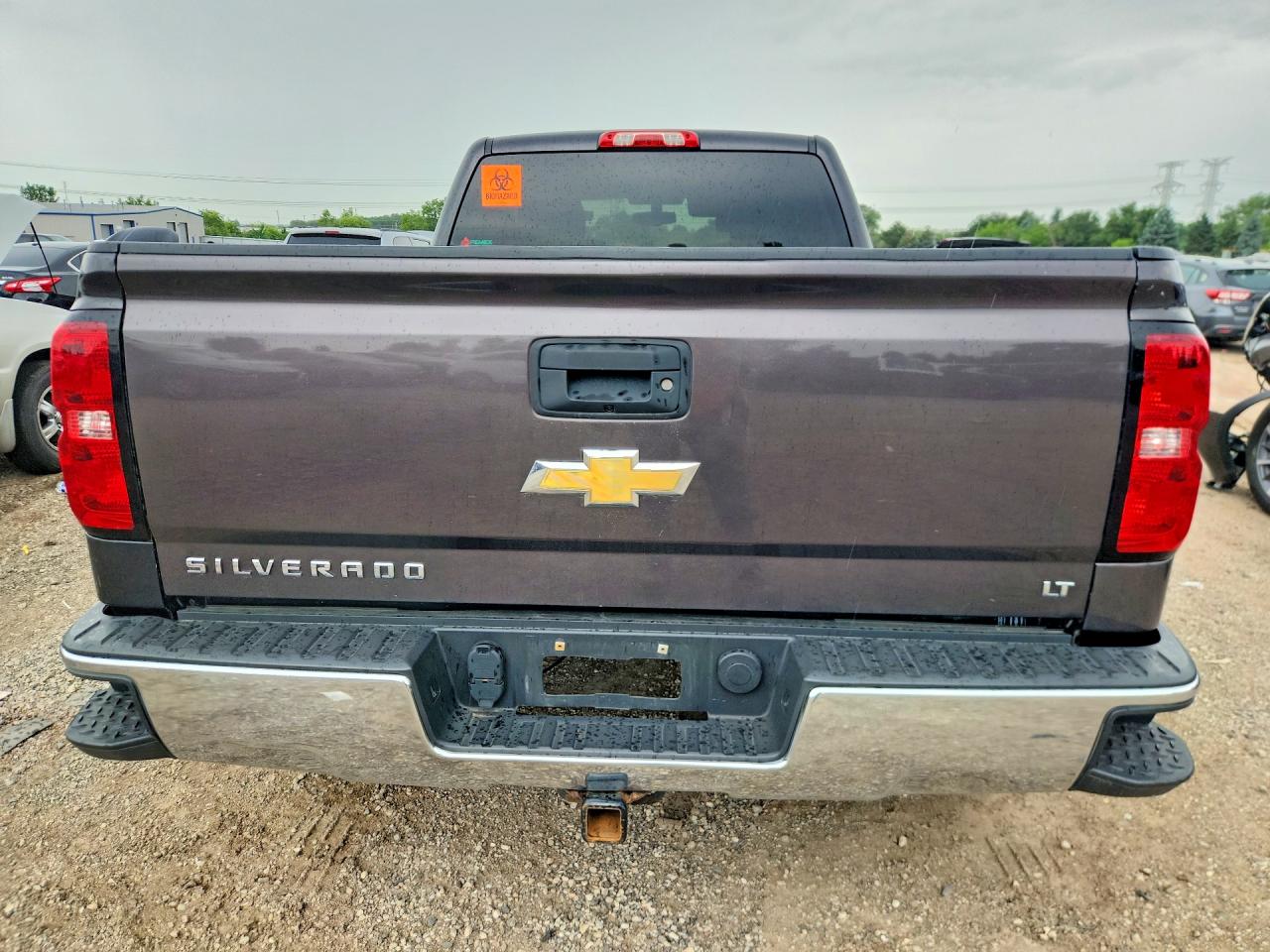 2014 Chevrolet Silverado K1500 Lt Charcoal vin: 1GCVKREH2EZ382103