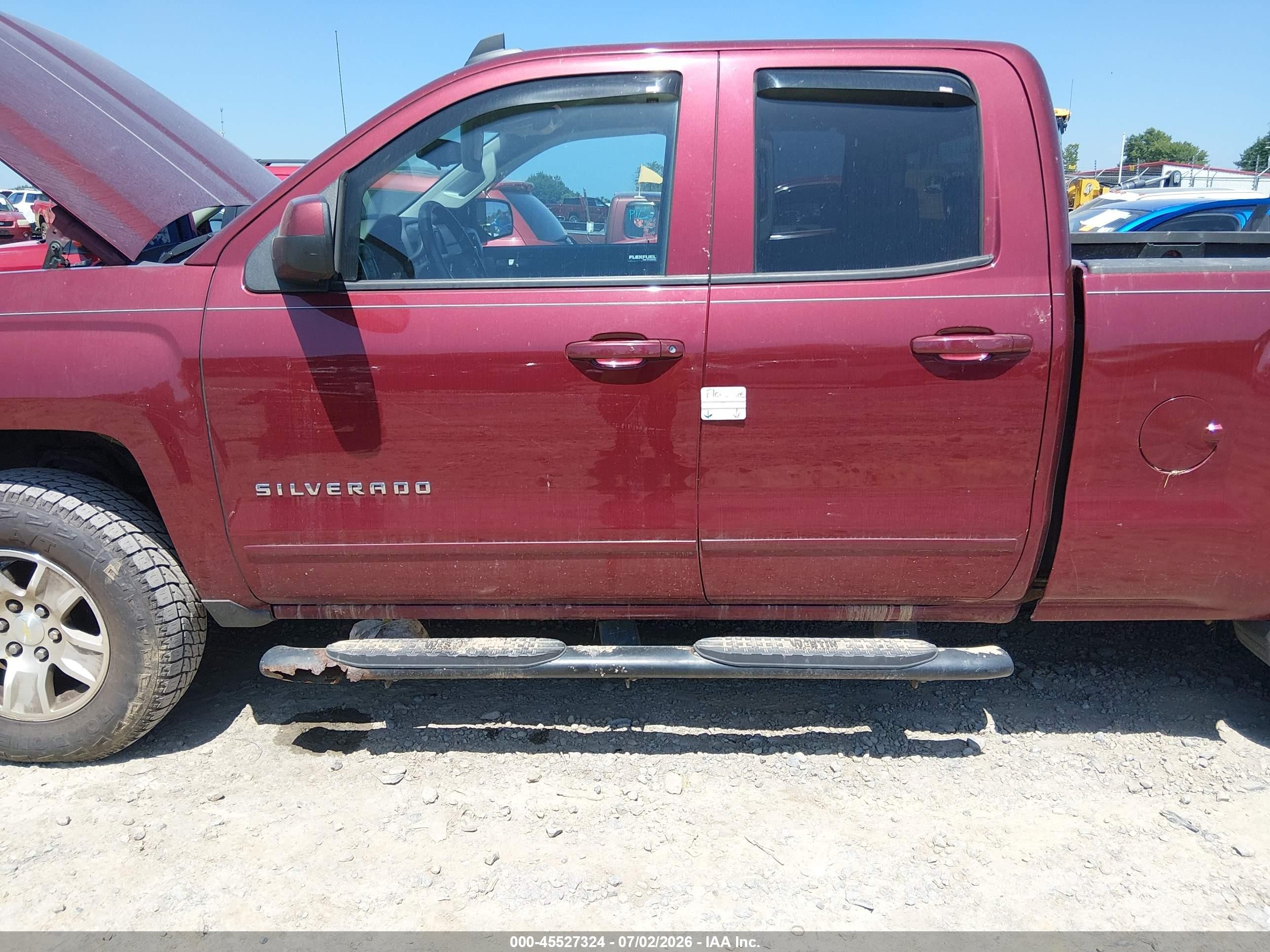 2015 Chevrolet Silverado 1500 Lt Maroon vin: 1GCVKREH2FZ150733