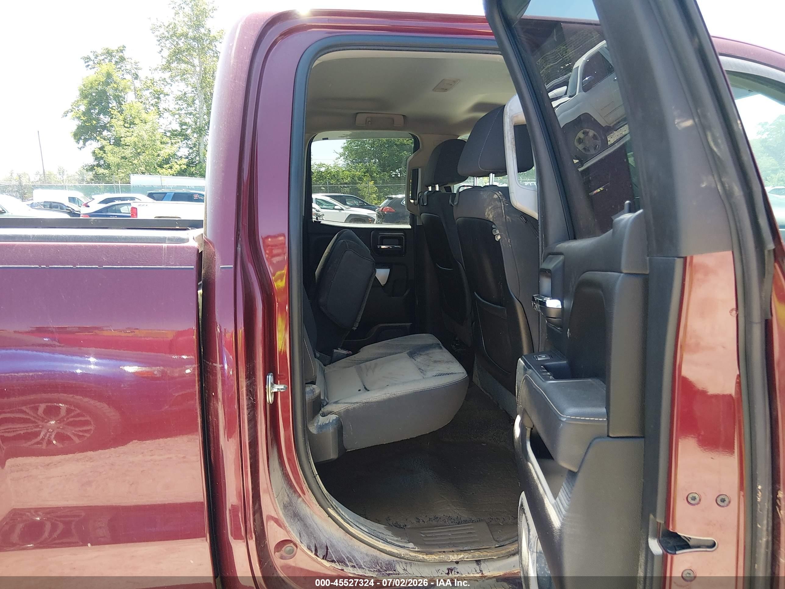 2015 Chevrolet Silverado 1500 Lt Maroon vin: 1GCVKREH2FZ150733