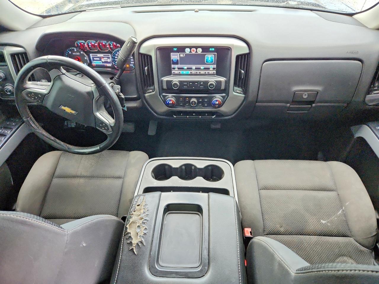 2014 Chevrolet Silverado K1500 Lt Blue vin: 1GCVKREH3EZ109719