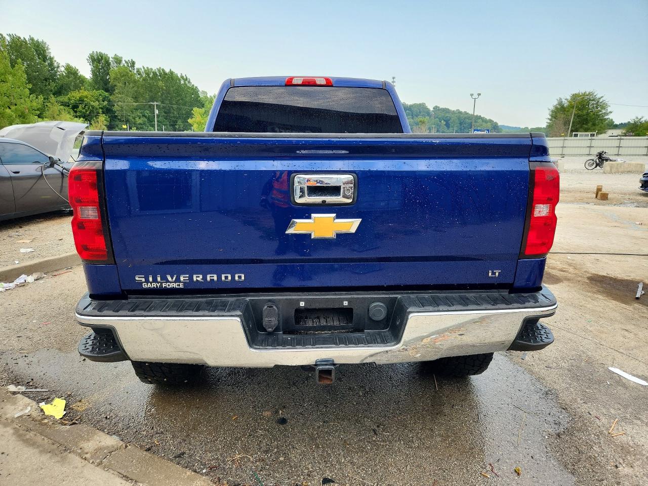 2014 Chevrolet Silverado K1500 Lt Blue vin: 1GCVKREH3EZ109719