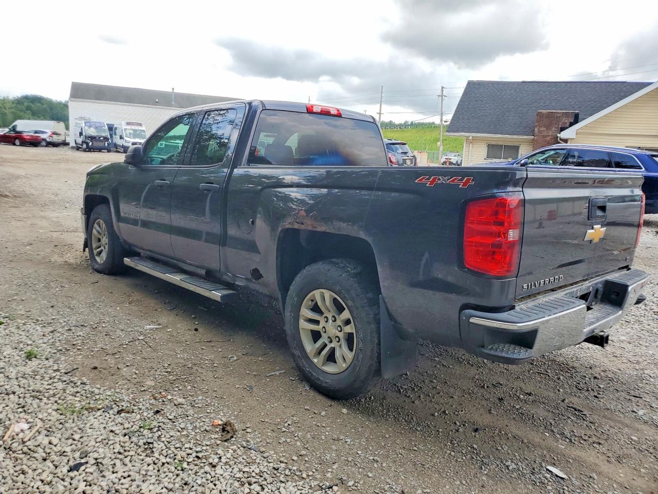 2014 Chevrolet Silverado K1500 Lt Gray vin: 1GCVKREH3EZ148696