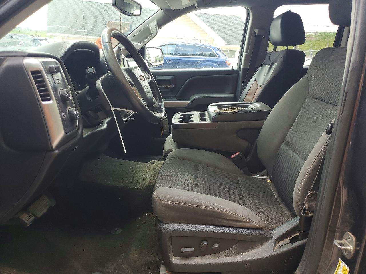 2014 Chevrolet Silverado K1500 Lt Gray vin: 1GCVKREH3EZ148696