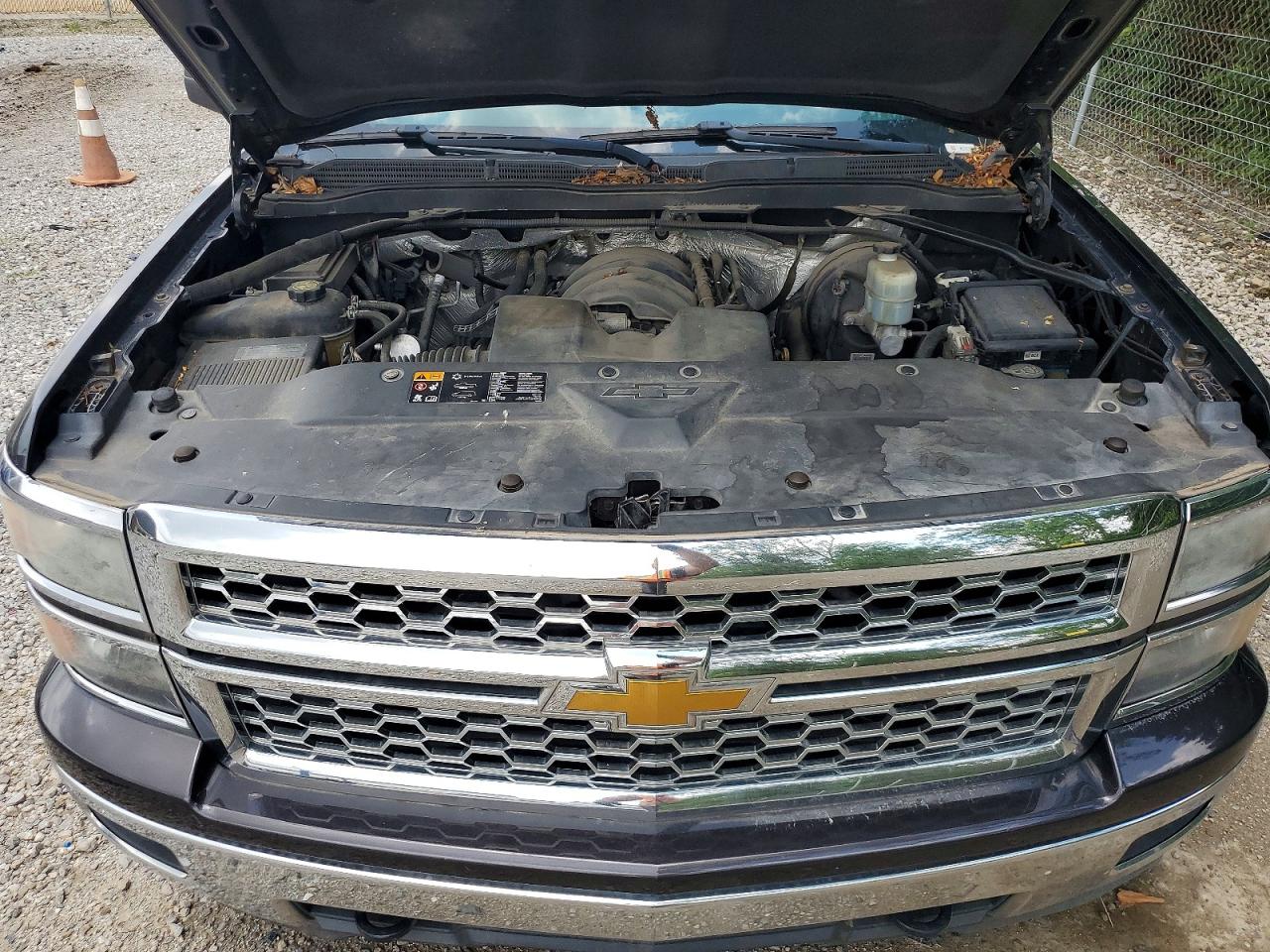 2014 Chevrolet Silverado K1500 Lt Gray vin: 1GCVKREH3EZ148696