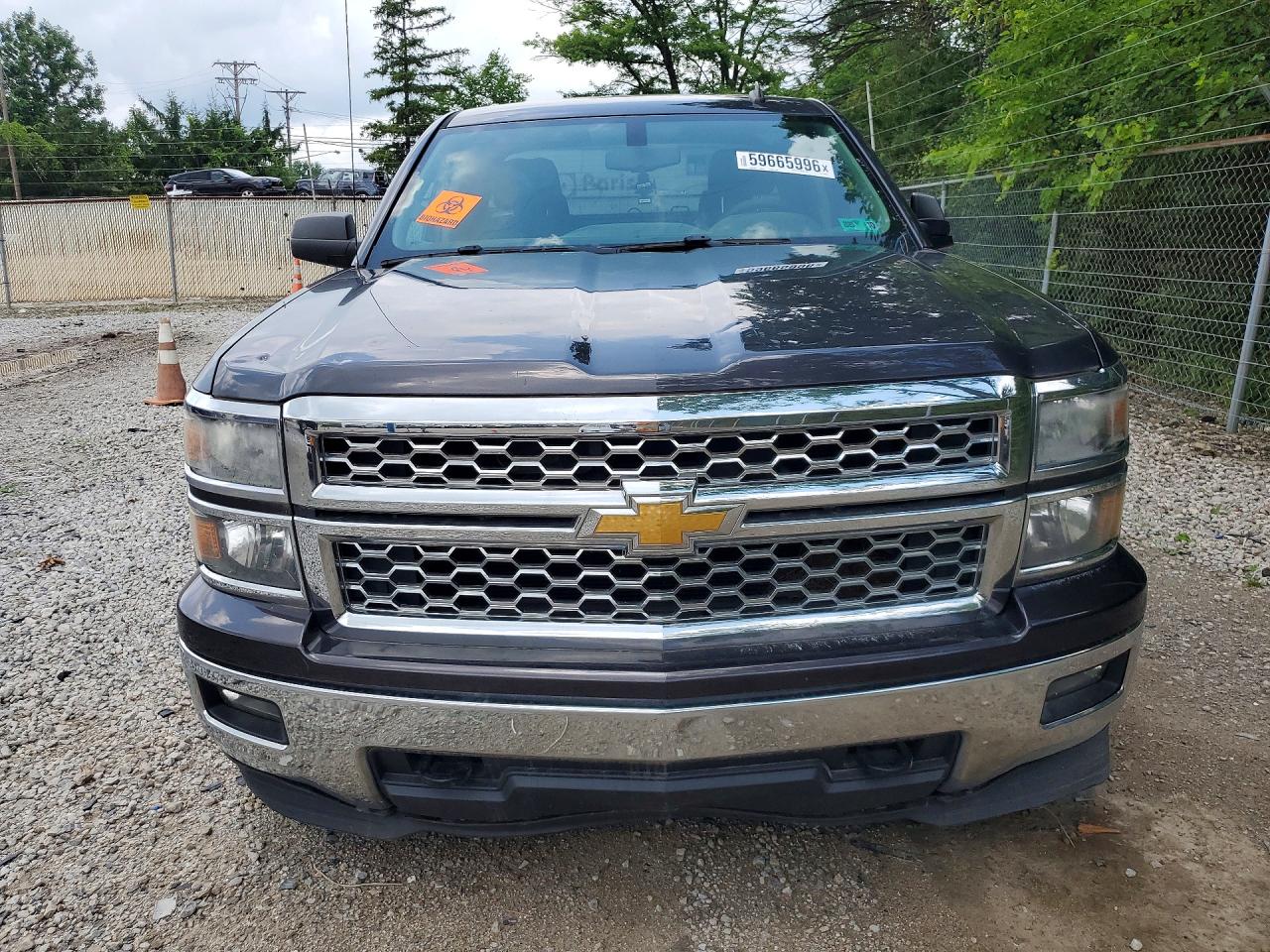 2014 Chevrolet Silverado K1500 Lt Gray vin: 1GCVKREH3EZ148696