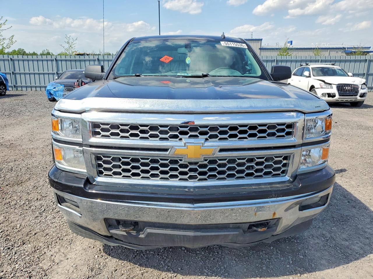 2014 Chevrolet Silverado K1500 Lt Black vin: 1GCVKREH3EZ281698