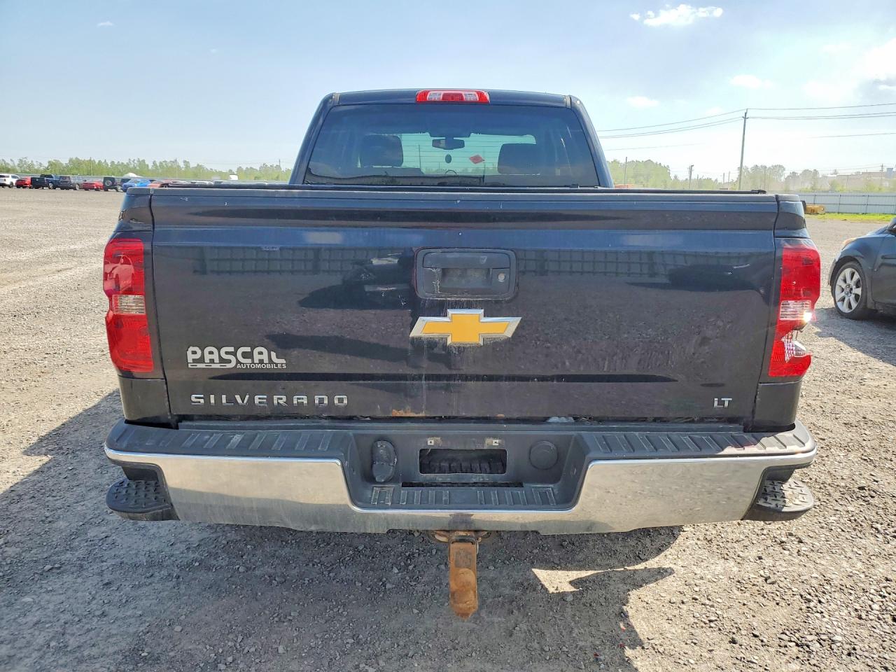 2014 Chevrolet Silverado K1500 Lt Black vin: 1GCVKREH3EZ281698