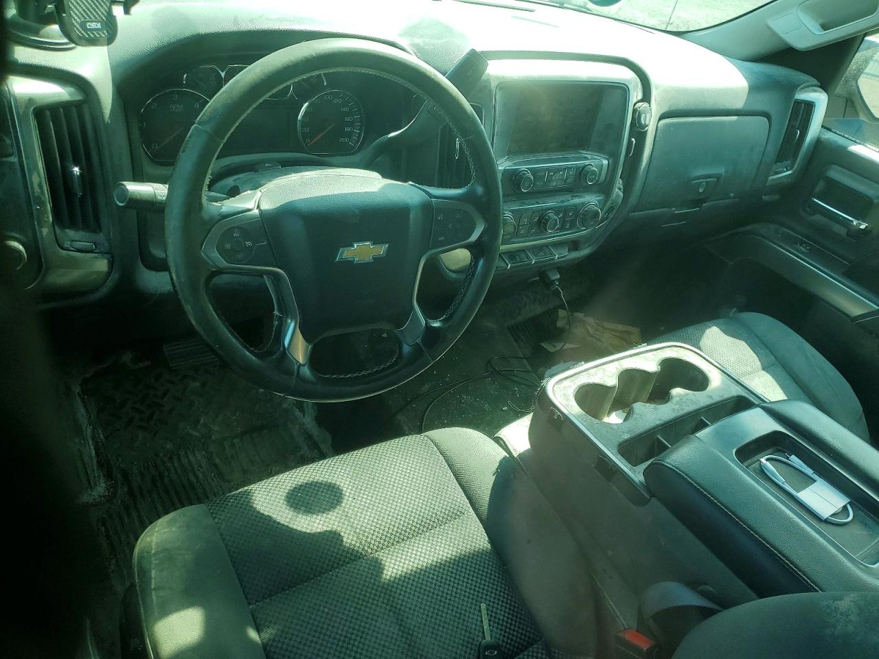 2014 Chevrolet Silverado K1500 Lt Black vin: 1GCVKREH3EZ281698