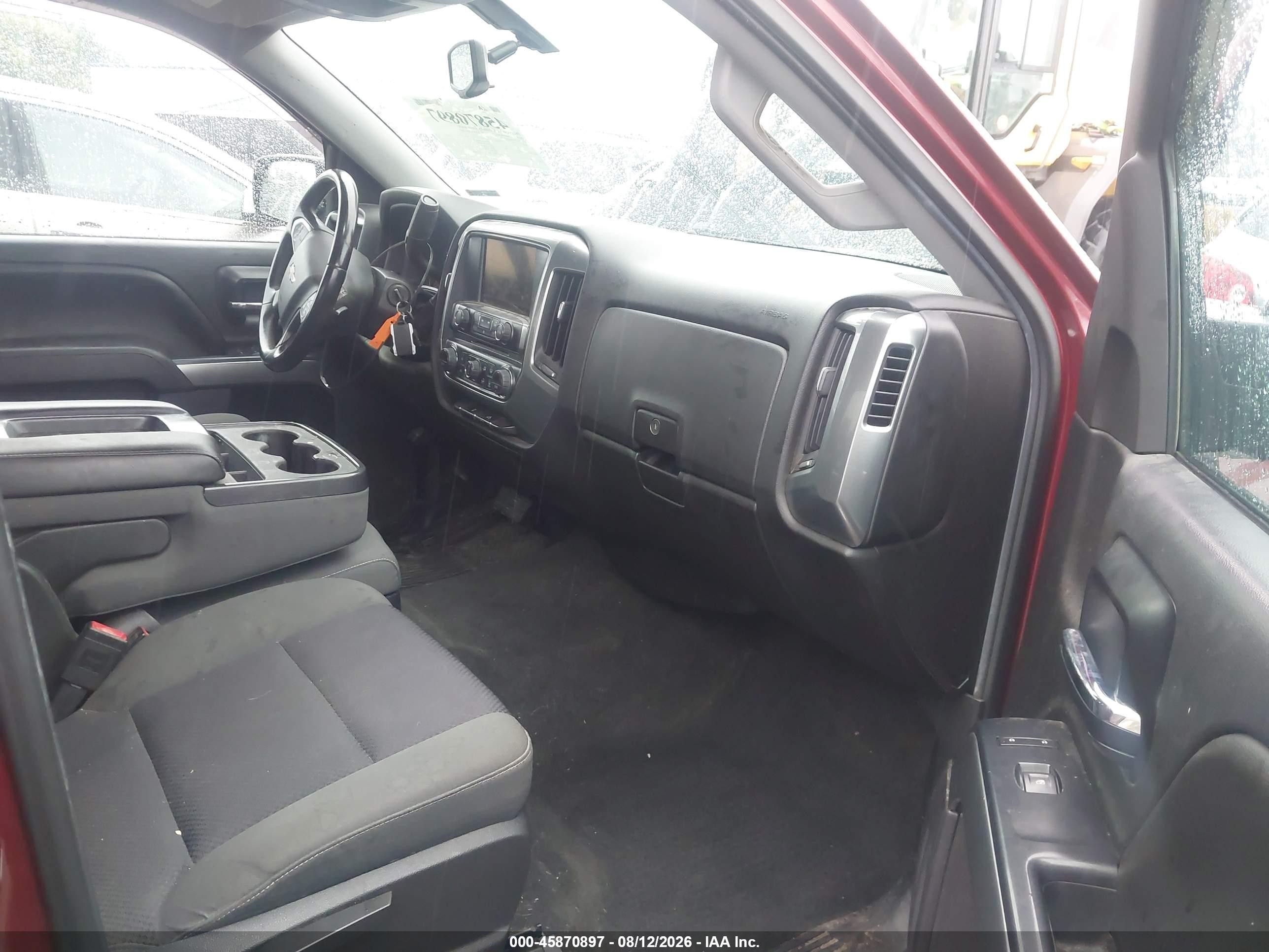 2014 Chevrolet Silverado 1500 Lt Red vin: 1GCVKREH3EZ310147