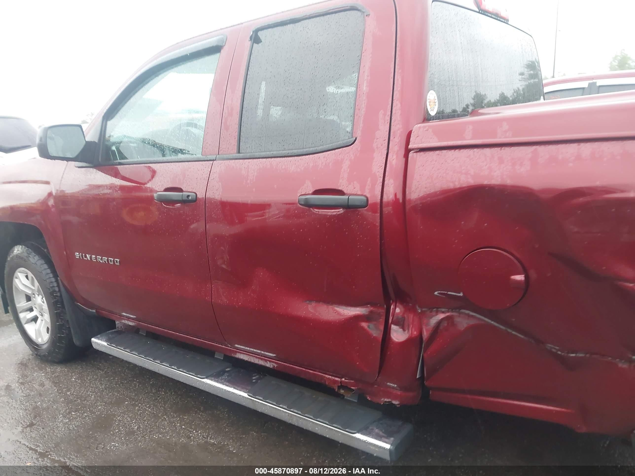 2014 Chevrolet Silverado 1500 Lt Red vin: 1GCVKREH3EZ310147