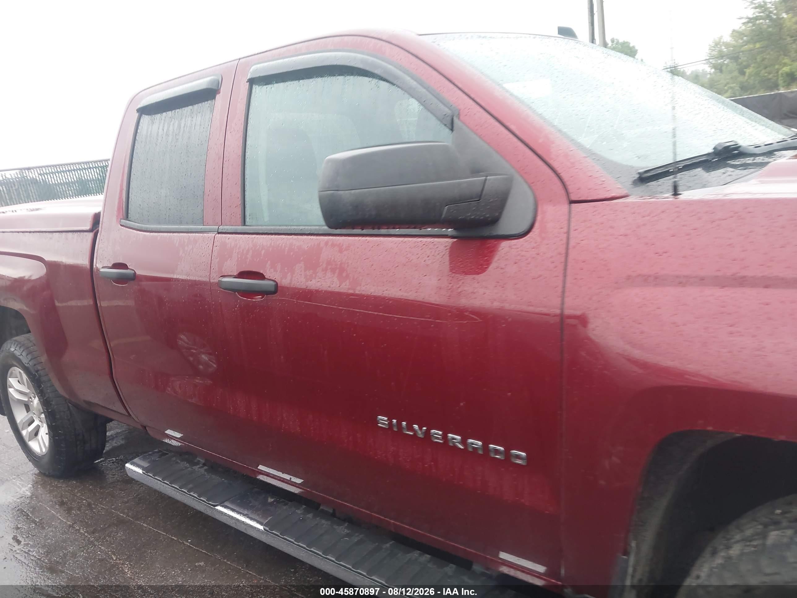 2014 Chevrolet Silverado 1500 Lt Red vin: 1GCVKREH3EZ310147