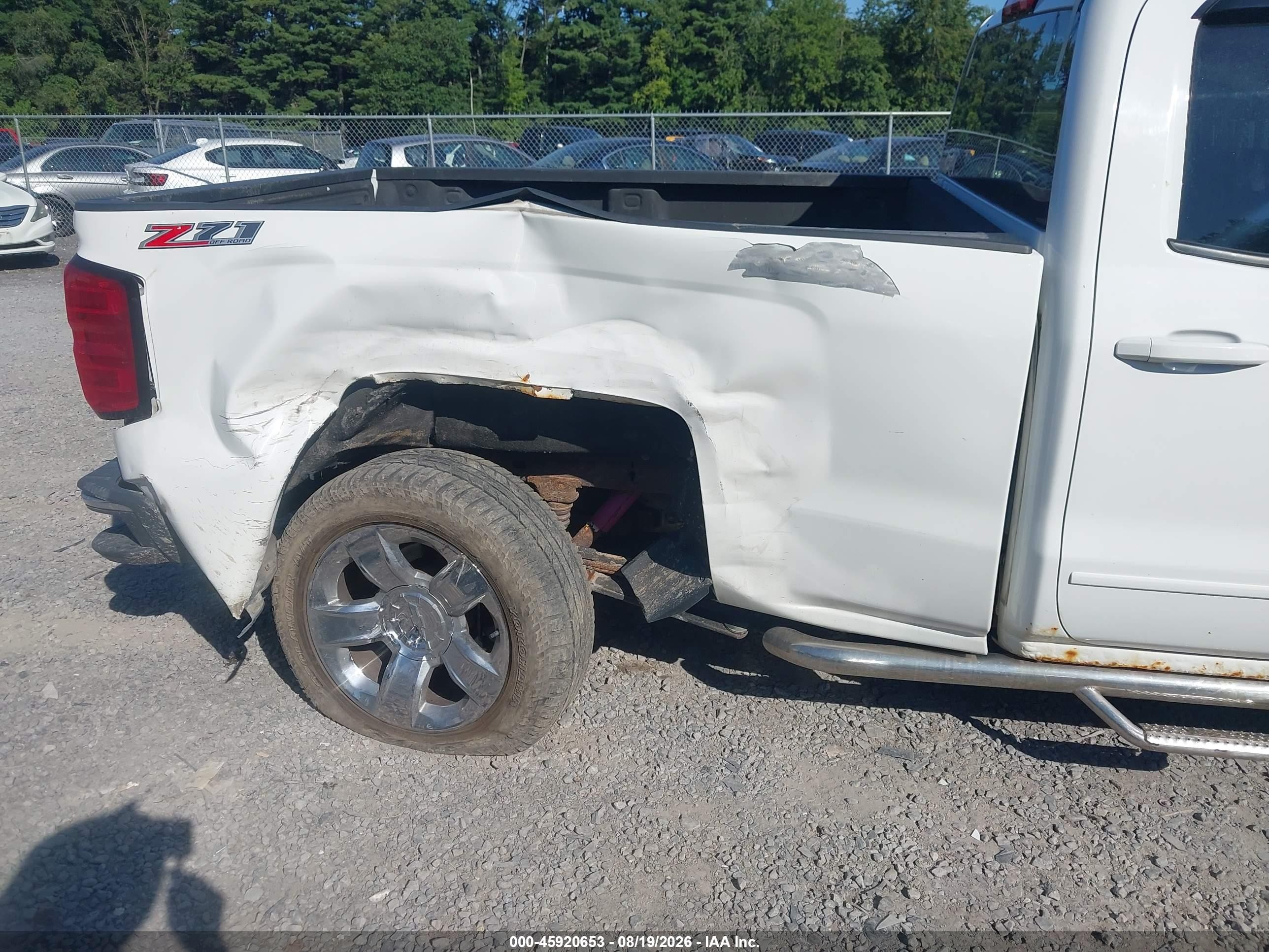 2015 Chevrolet Silverado 1500 Lt White vin: 1GCVKREH3FZ407687