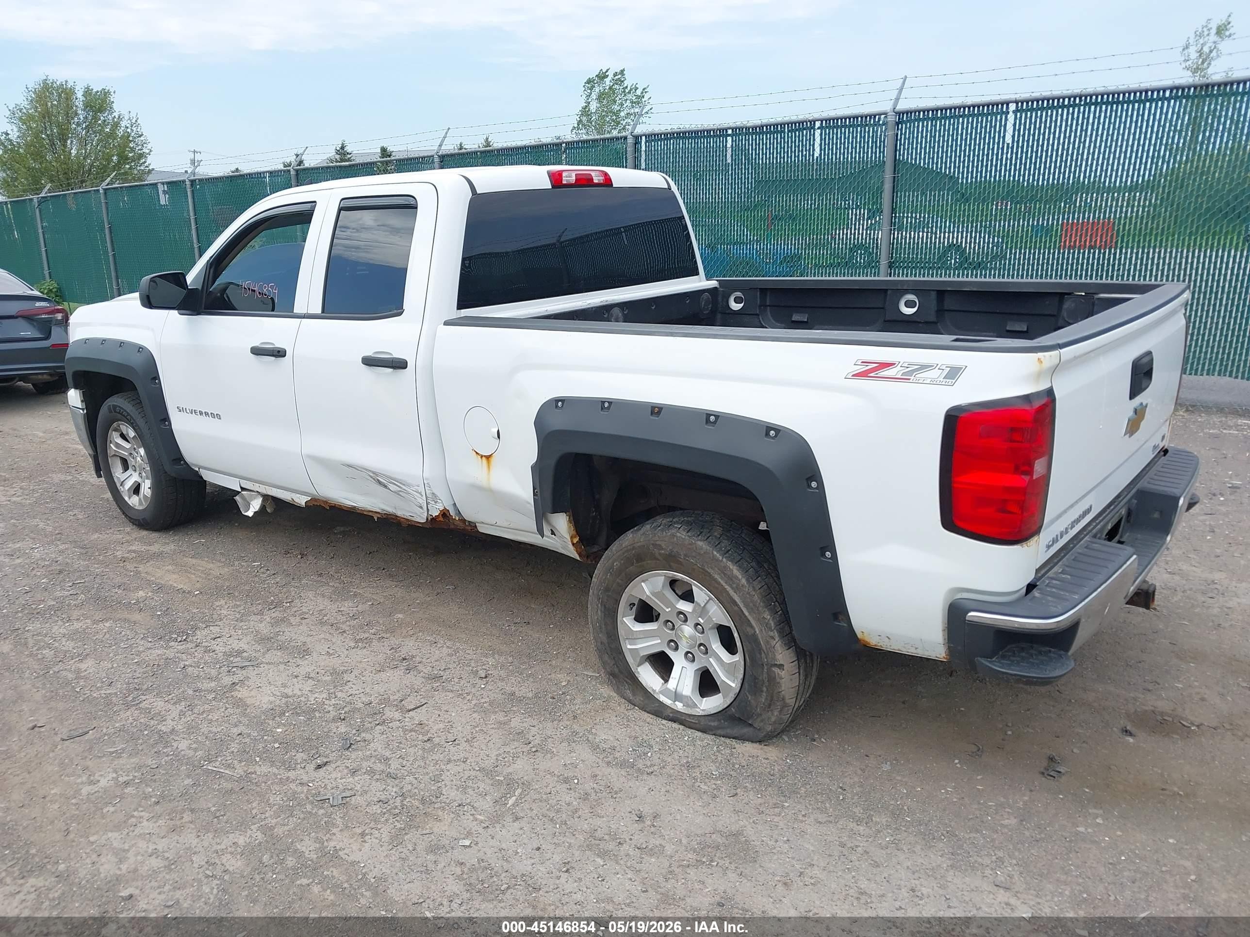 2014 Chevrolet Silverado 1500 2lt Белый vin: 1GCVKREH4EZ126366