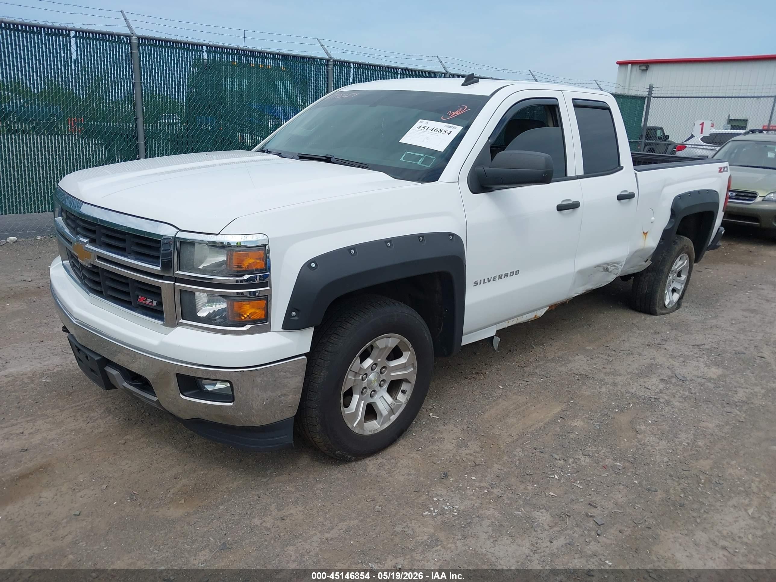 2014 Chevrolet Silverado 1500 2lt Белый vin: 1GCVKREH4EZ126366