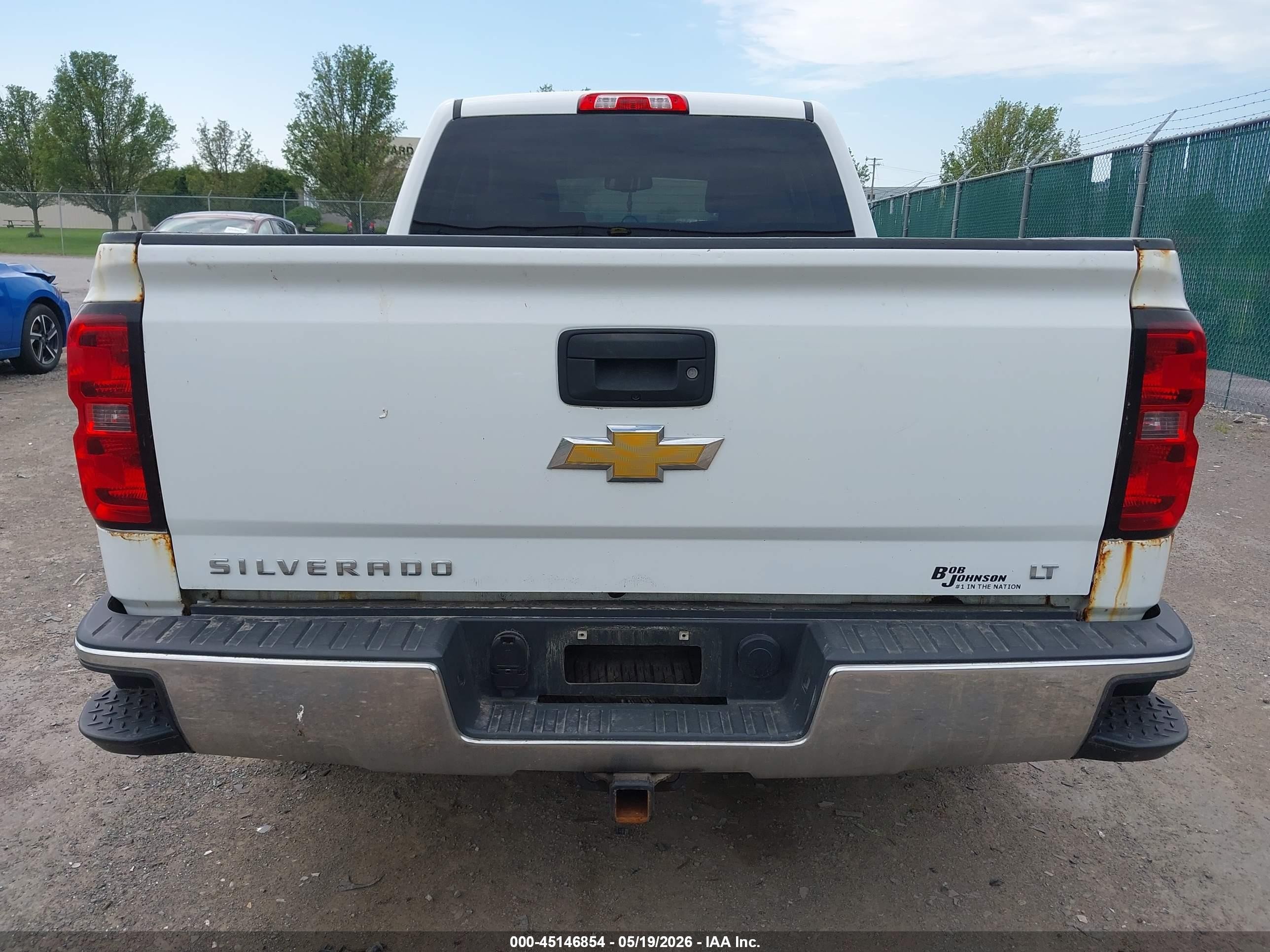 2014 Chevrolet Silverado 1500 2lt Белый vin: 1GCVKREH4EZ126366