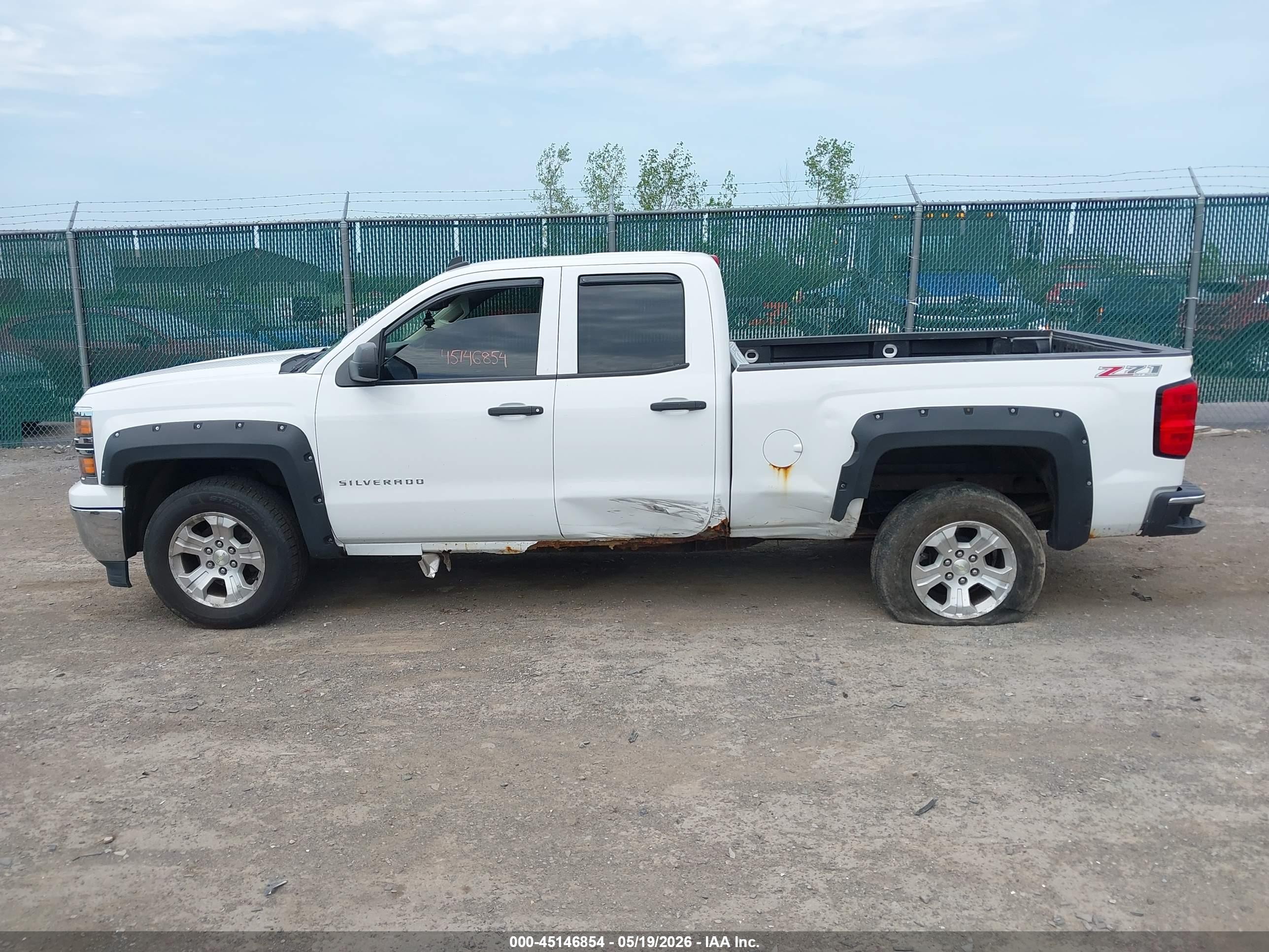 2014 Chevrolet Silverado 1500 2lt Белый vin: 1GCVKREH4EZ126366