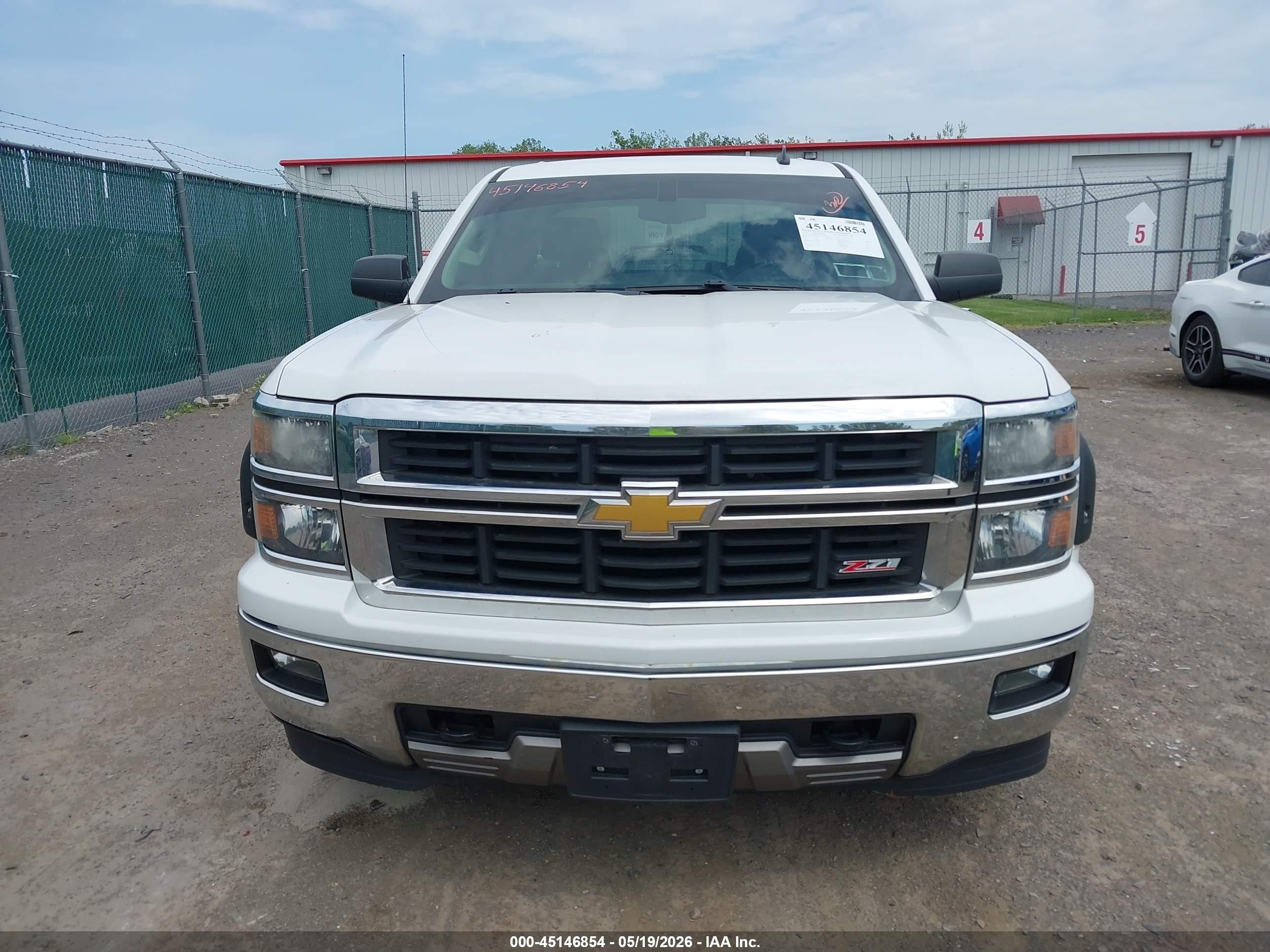 2014 Chevrolet Silverado 1500 2lt Белый vin: 1GCVKREH4EZ126366