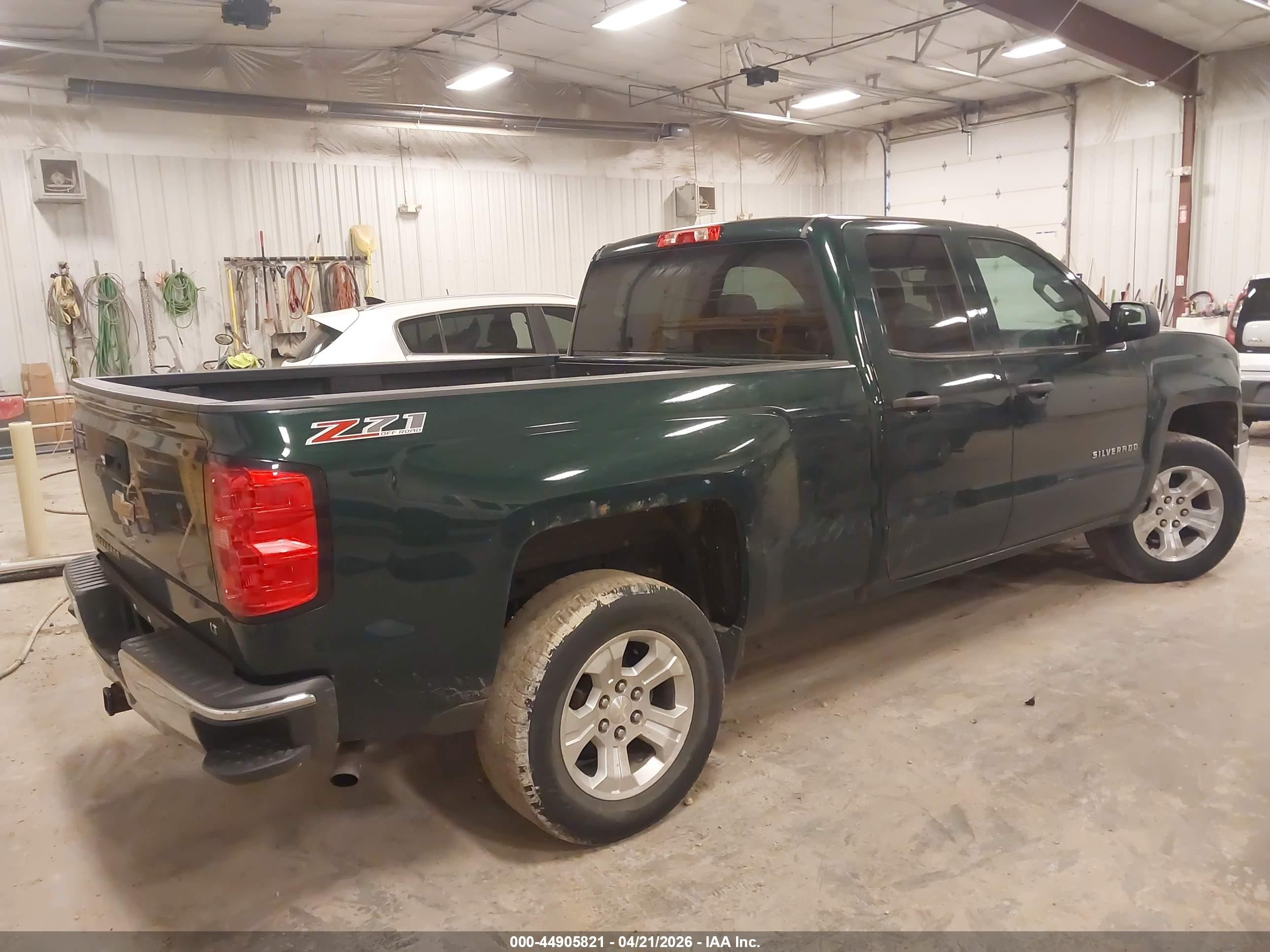 2014 Chevrolet Silverado 1500 2lt Green vin: 1GCVKREH4EZ305569