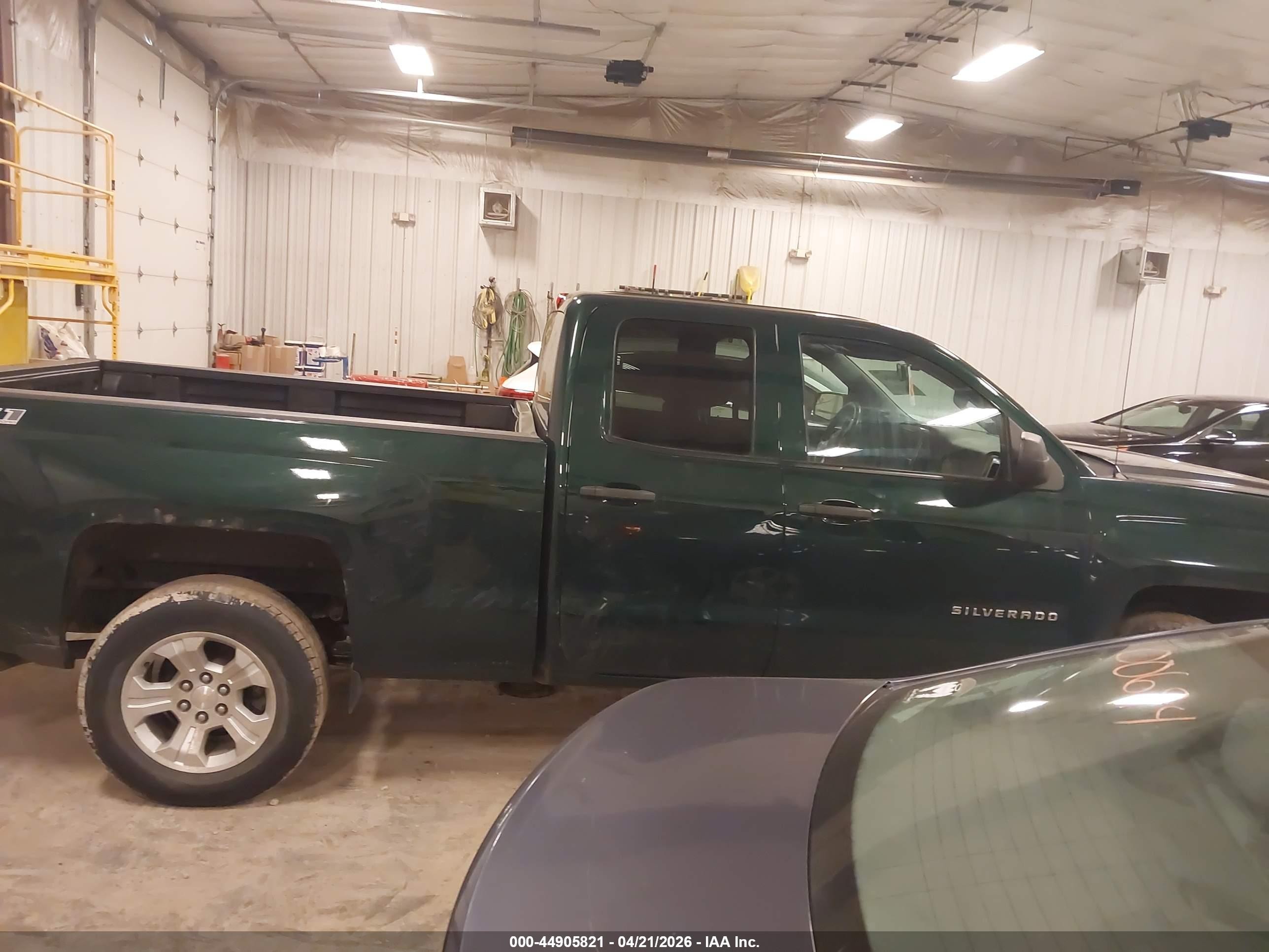 2014 Chevrolet Silverado 1500 2lt Green vin: 1GCVKREH4EZ305569