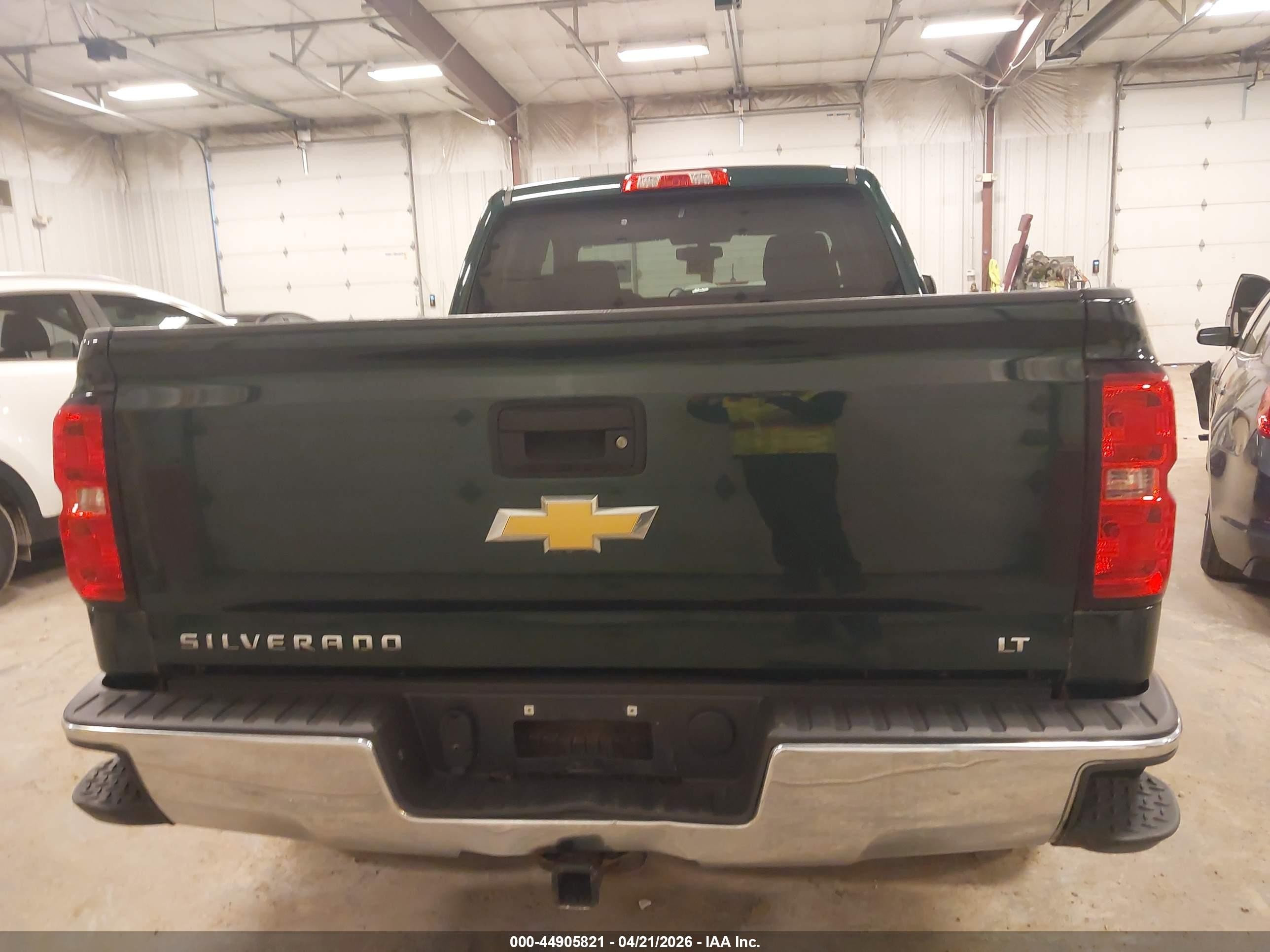 2014 Chevrolet Silverado 1500 2lt Green vin: 1GCVKREH4EZ305569