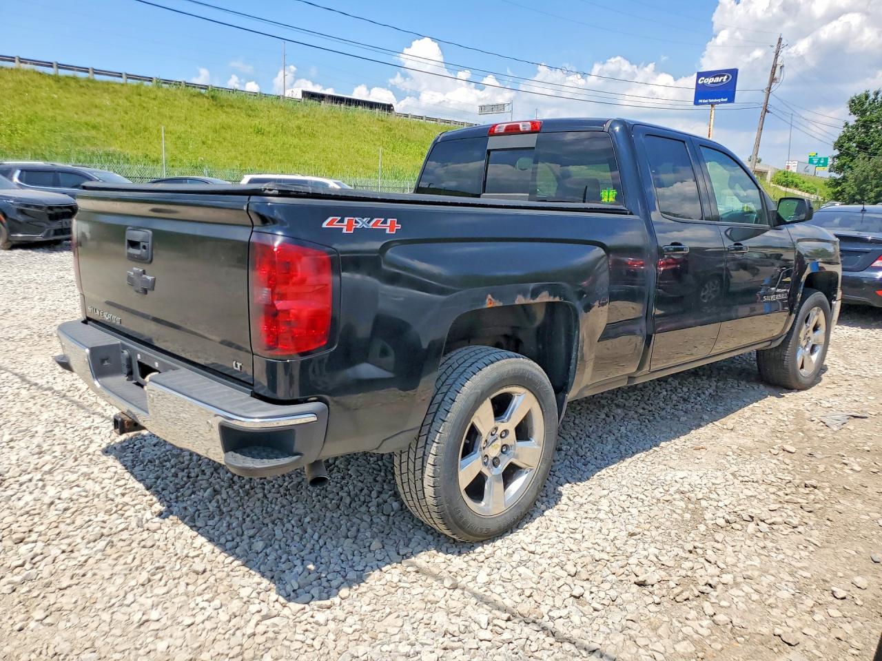 2014 Chevrolet Silverado K1500 Lt Black vin: 1GCVKREH4EZ343707